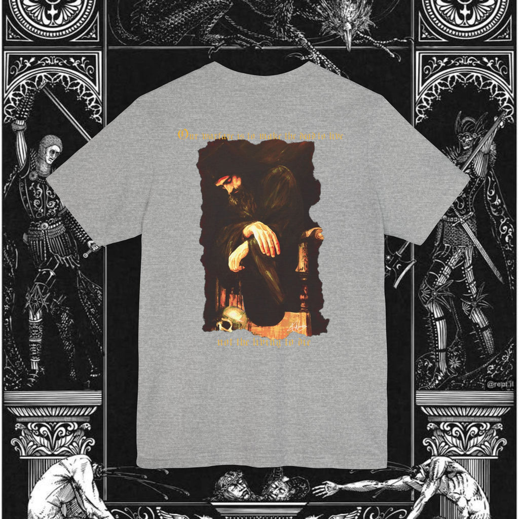Man's Memento Medieval Fantasy Graphic T Shirt