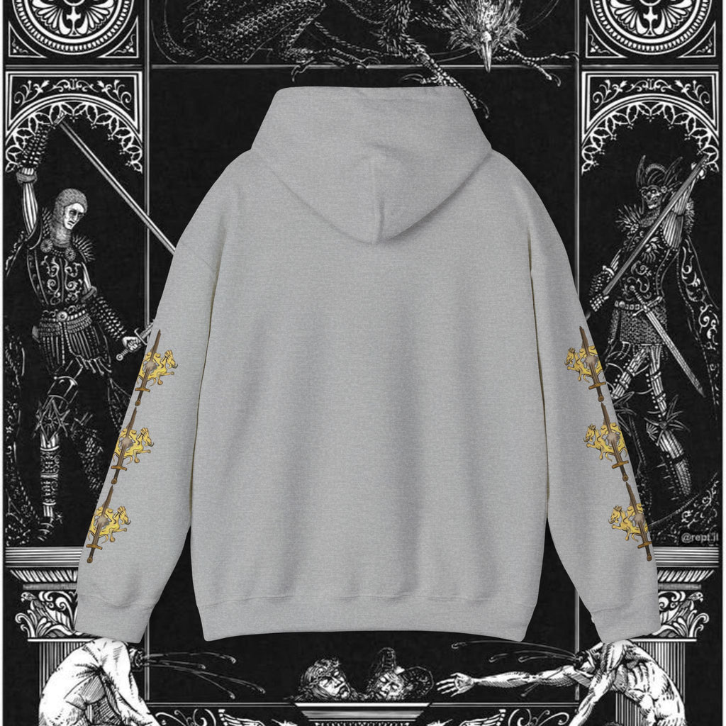The King's Destiny Medieval Fantasy Graphic Hoodie
