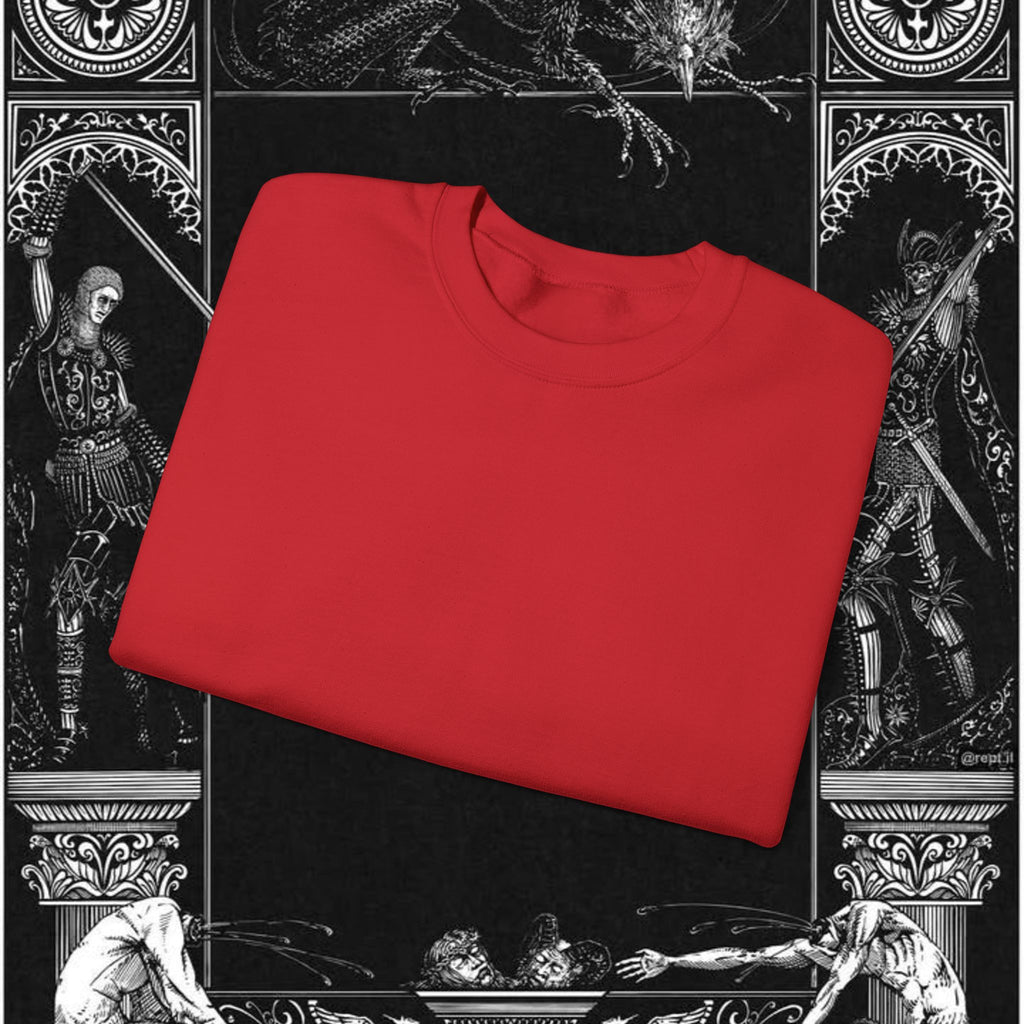 The Last Temptation Medieval Fantasy Graphic Sweatshirt