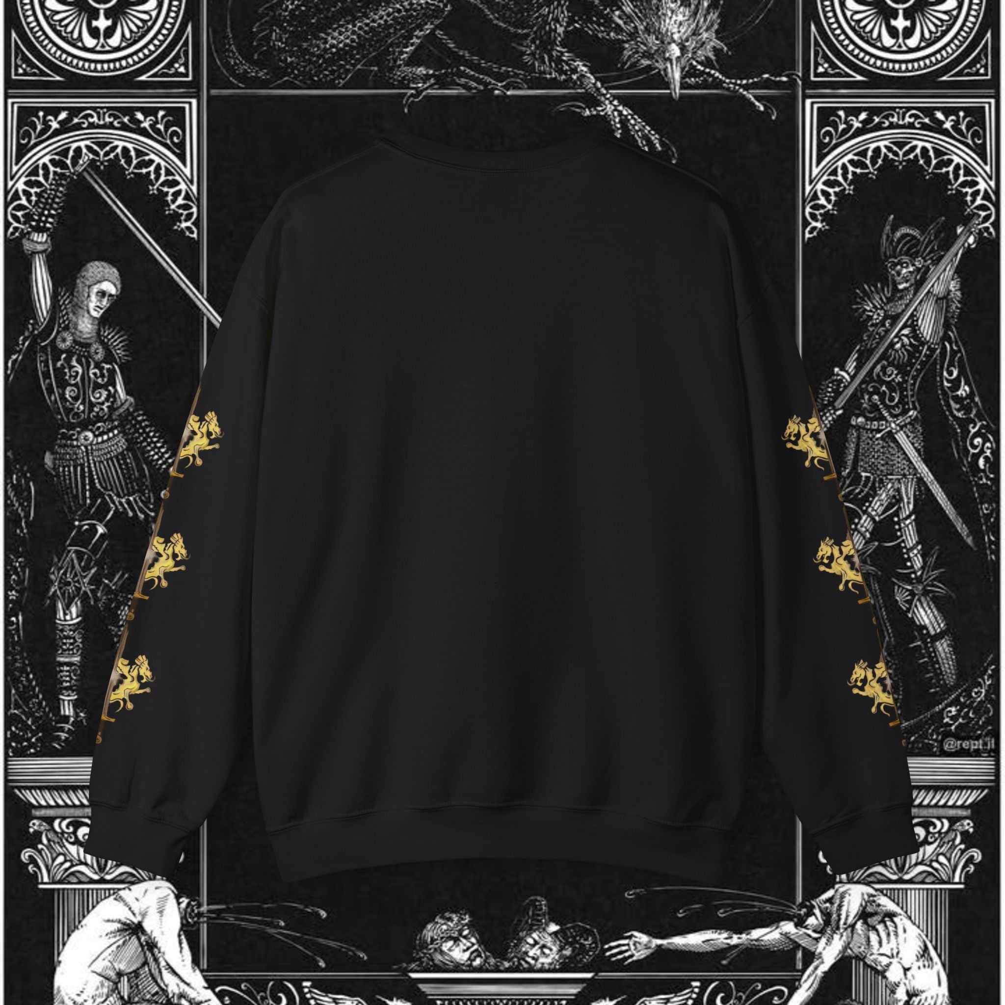 The King's Destiny Medieval Fantasy Graphic Sweatshirt