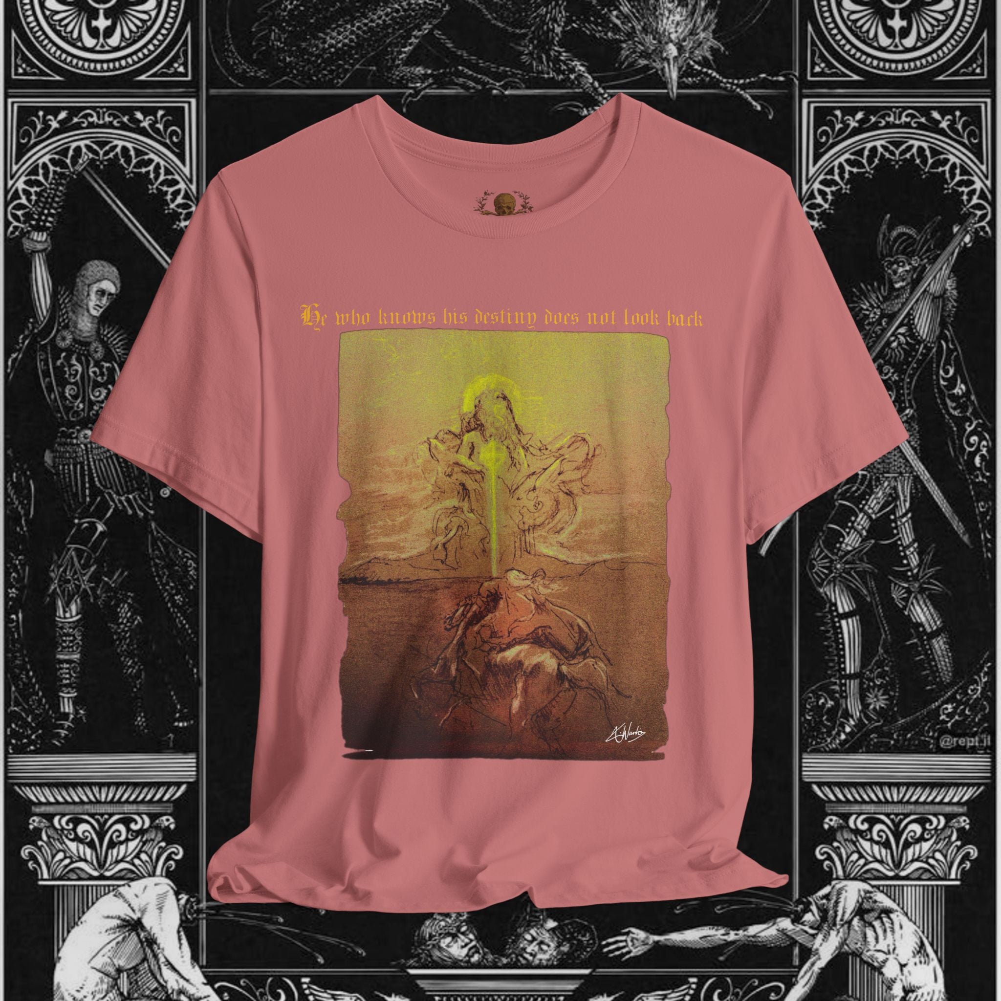 The Destiny of Man Medieval Fantasy Graphic Shirt