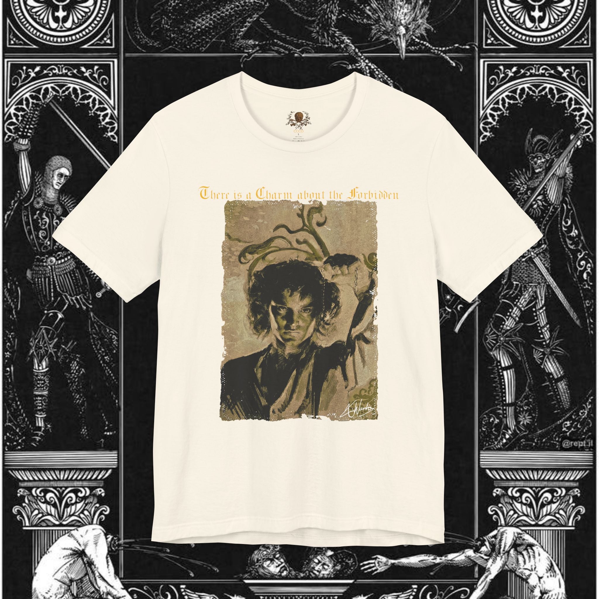 The Last Temptation Medieval Fantasy Graphic Shirt