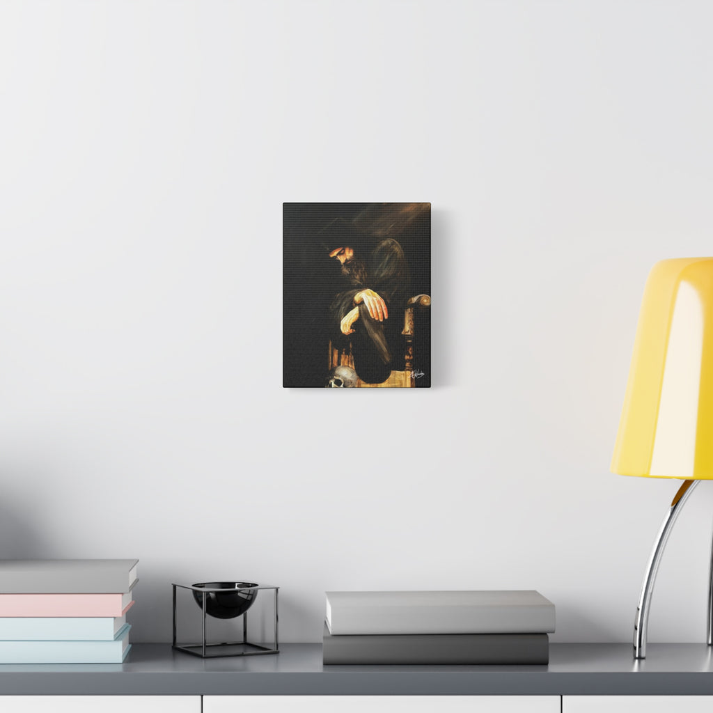 Man's Memento Medieval Fantasy Canvas