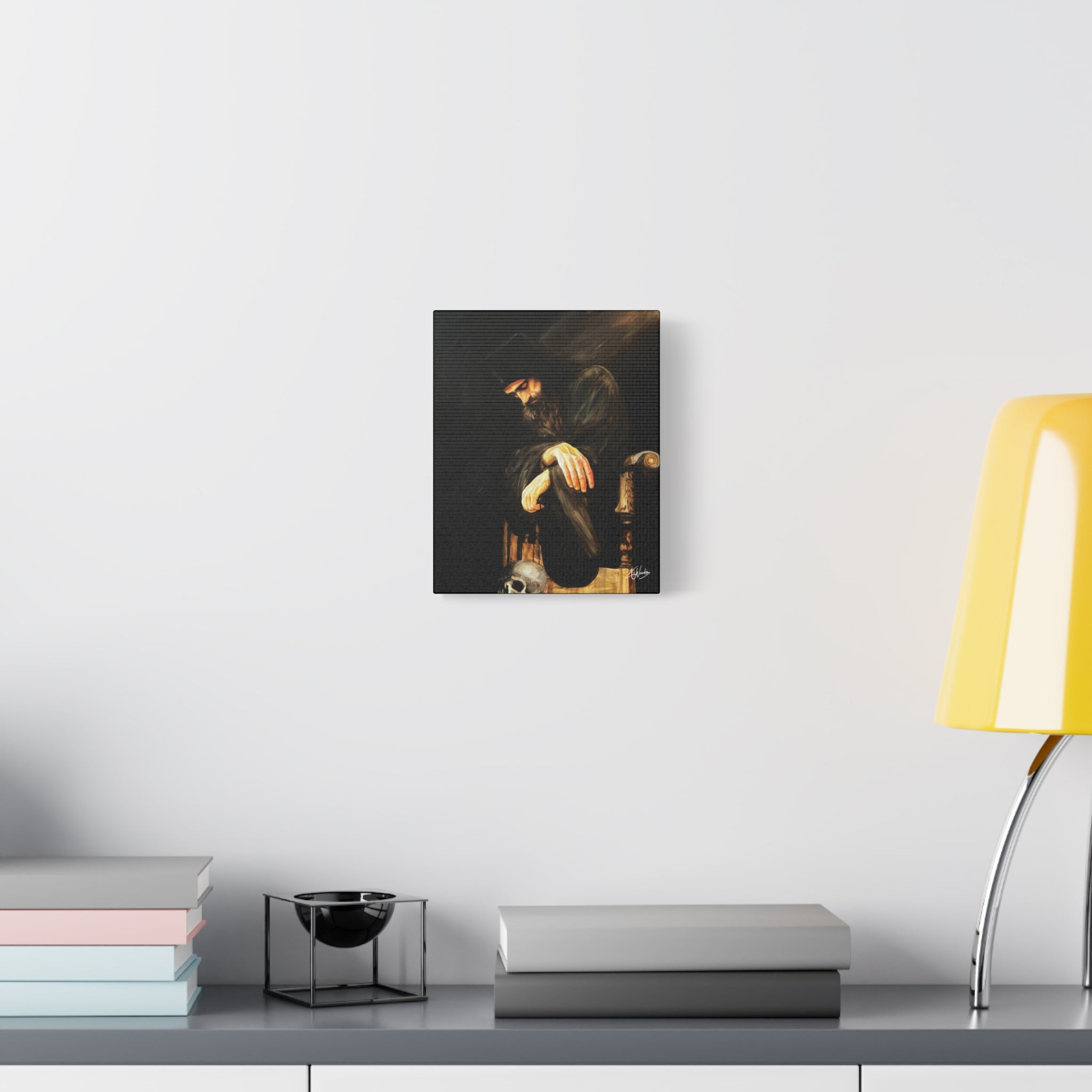Man's Memento Medieval Fantasy Canvas