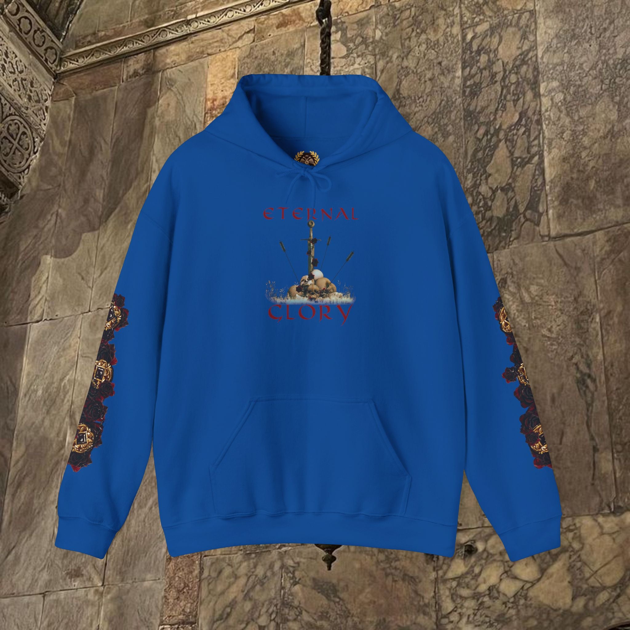 Eternal Glory of the Last Battle Byzantine Inspired Graphic Hoodie
