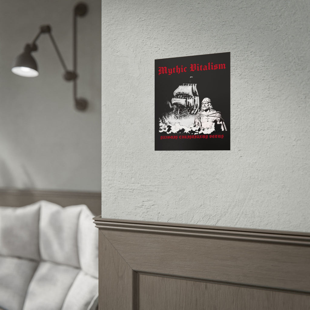 Mythical Vitalism, Sanguis Christianus Vetus Adventure and Exploration Inspired Rolled Posters