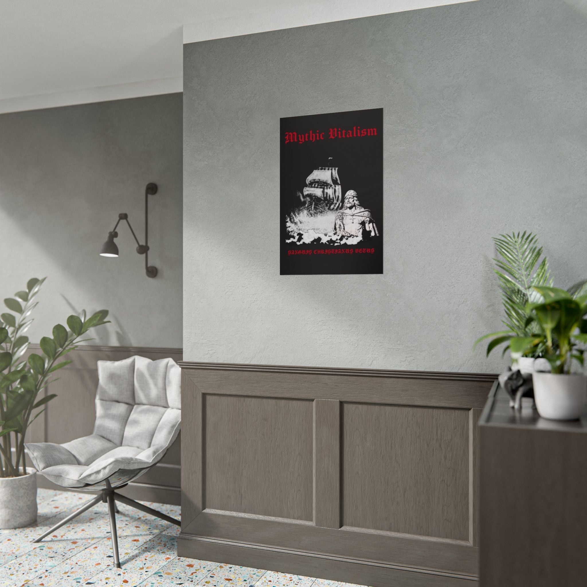Mythical Vitalism, Sanguis Christianus Vetus Adventure and Exploration Inspired Rolled Posters