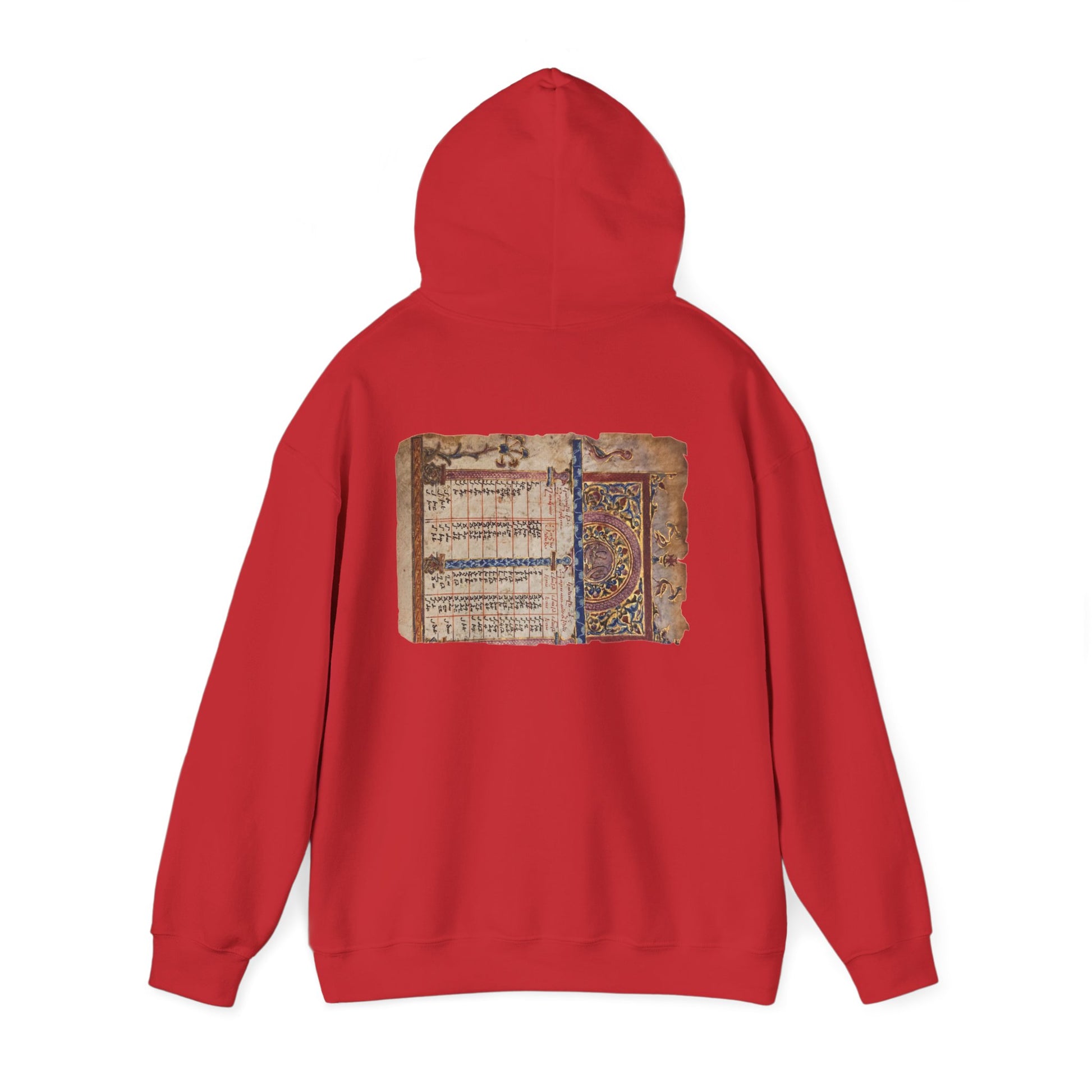 Manuscript of the Ancients Graphic Artistic Hoodie