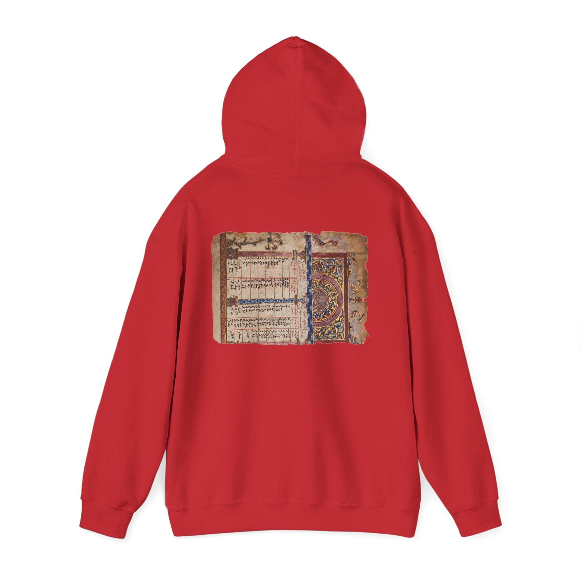Manuscript of the Ancients Graphic Artistic Hoodie