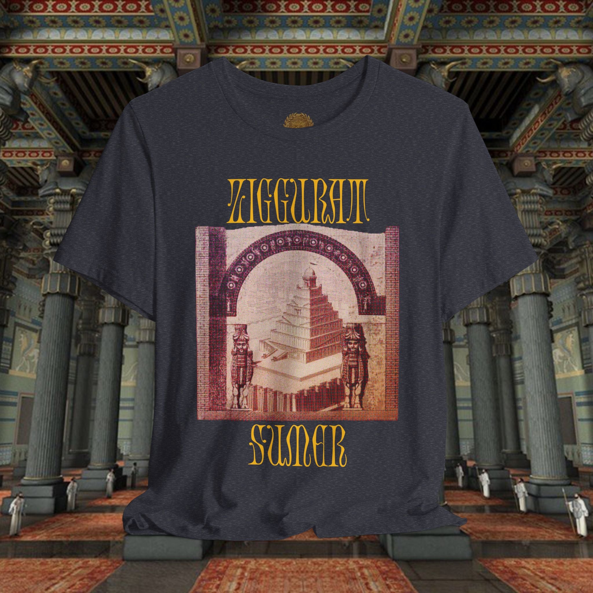 Ziggurat Sumer Mesopotamian Graphic T-Shirt