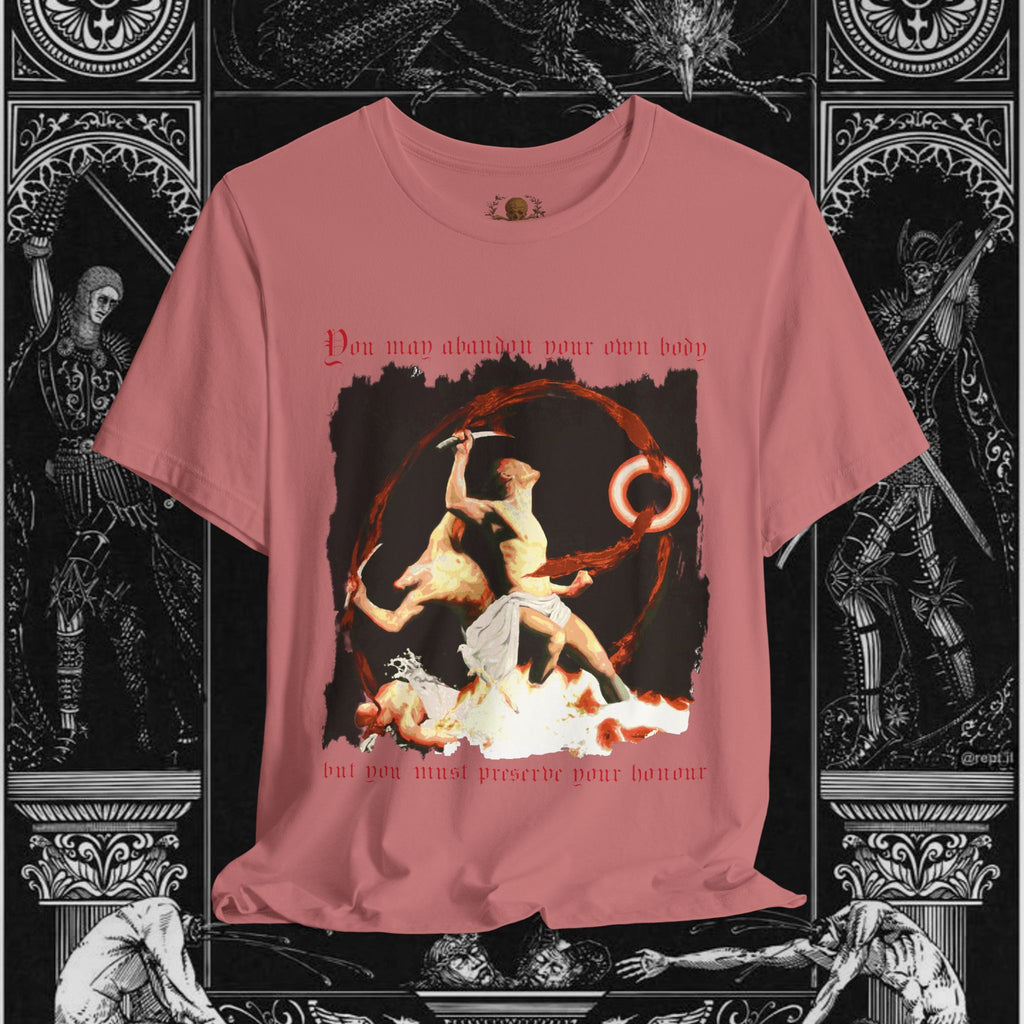 The Samurai's Vengeance Medieval Fantasy Graphic Shirt