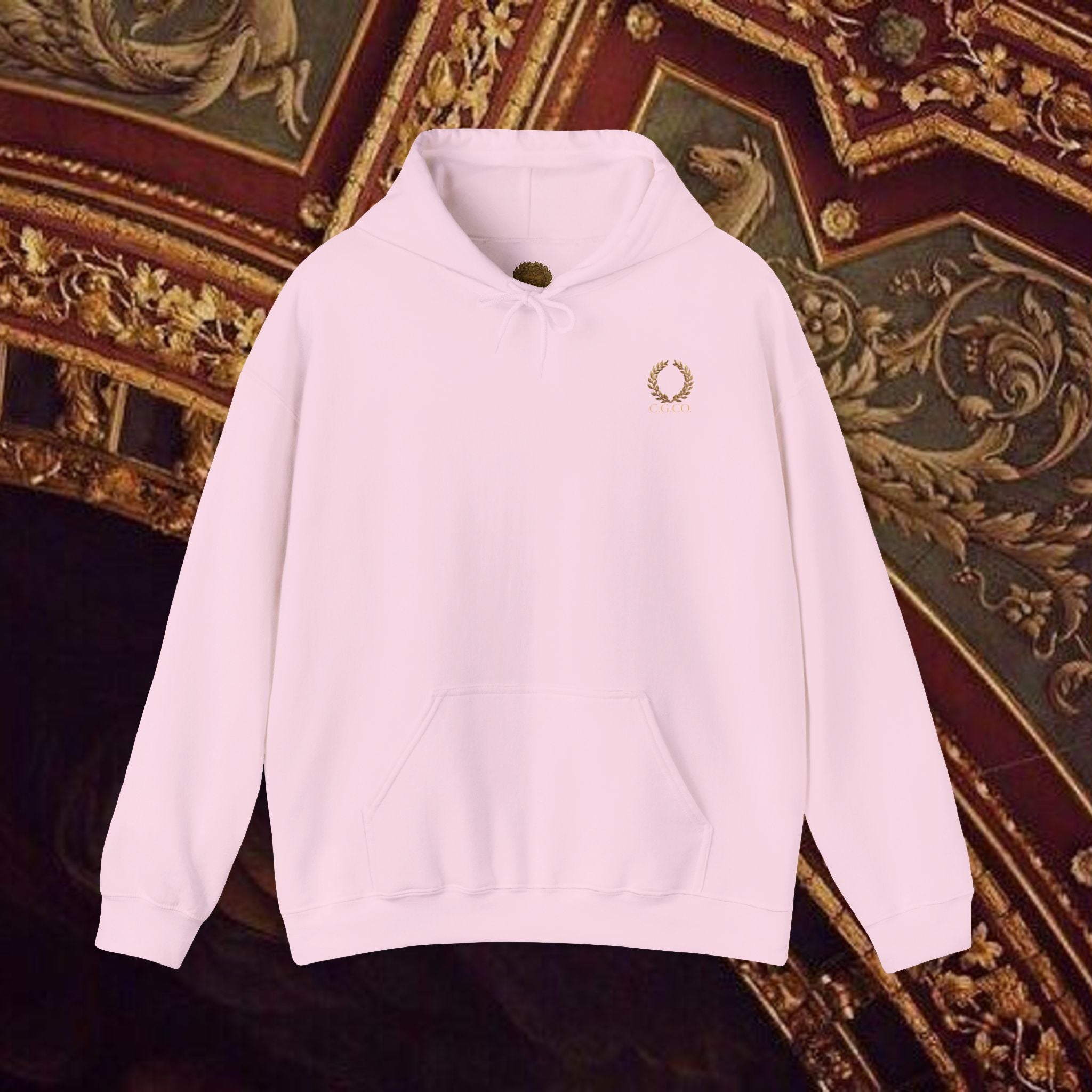 The Hero's Victory Classically-Themed Cotton Graphic Hoodie