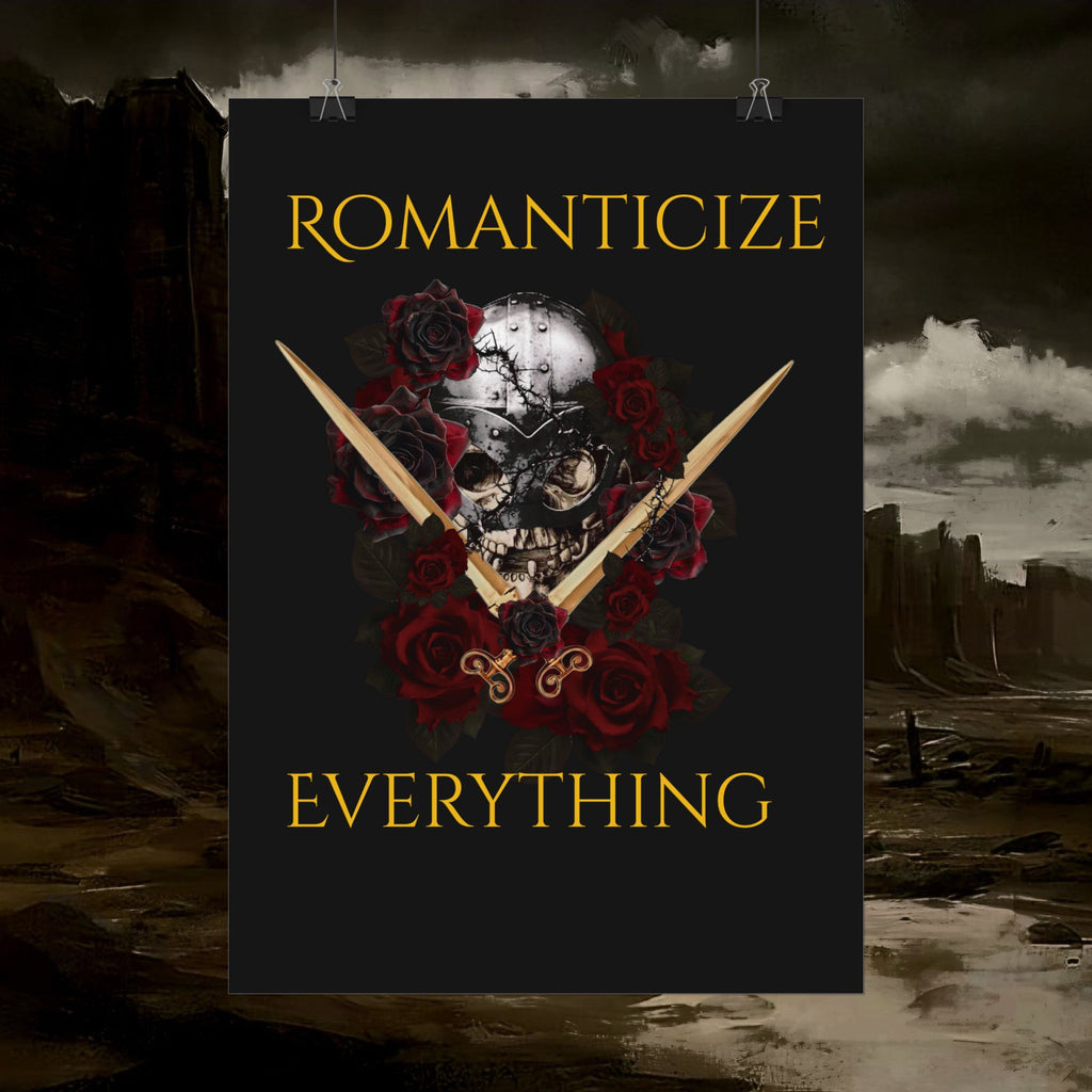 The Barbarian's Fate Early Medieval Fantasy Saxon themed Rolled Posters
