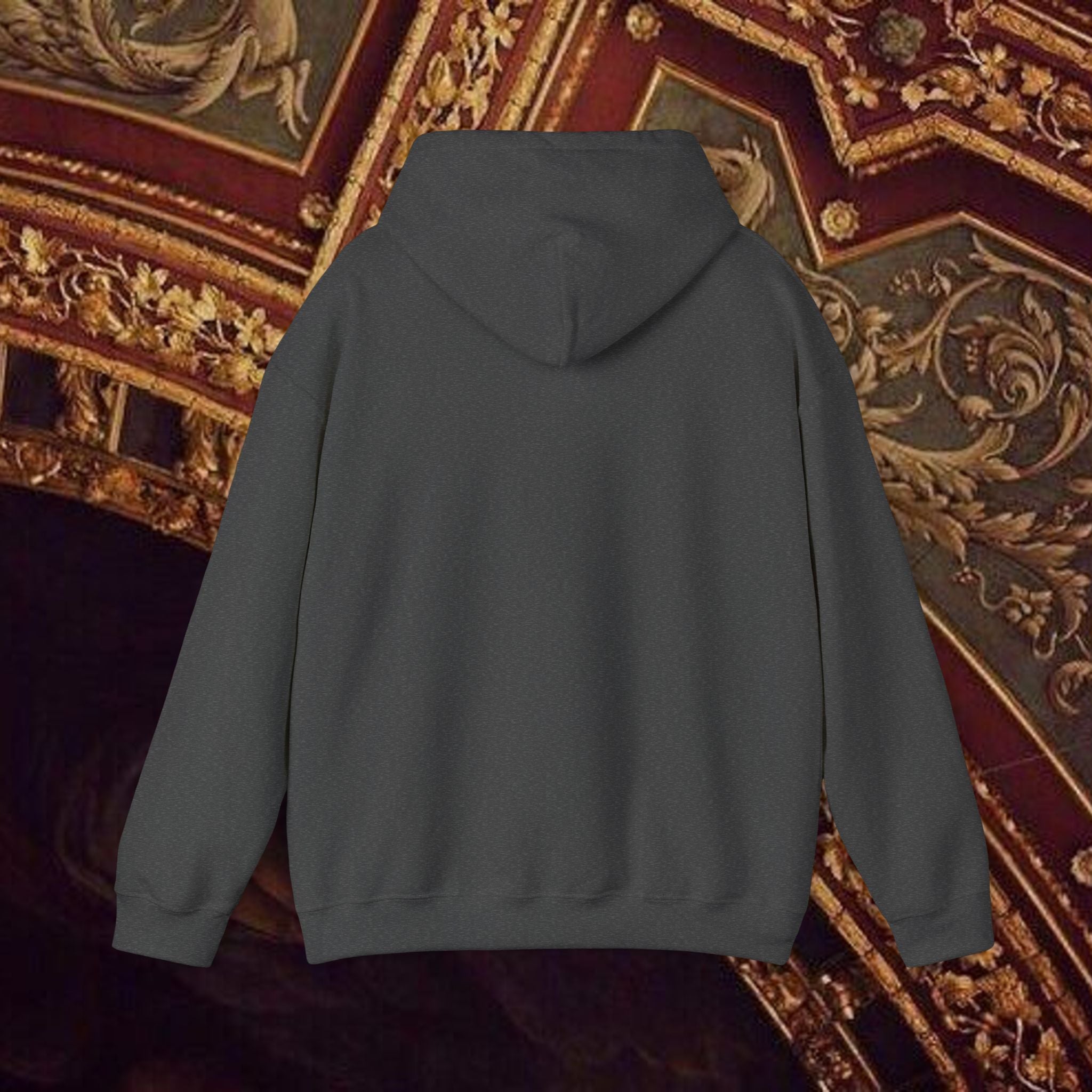 Beauty Through Strength Classically-Inspired Cotton Graphic Hoodie