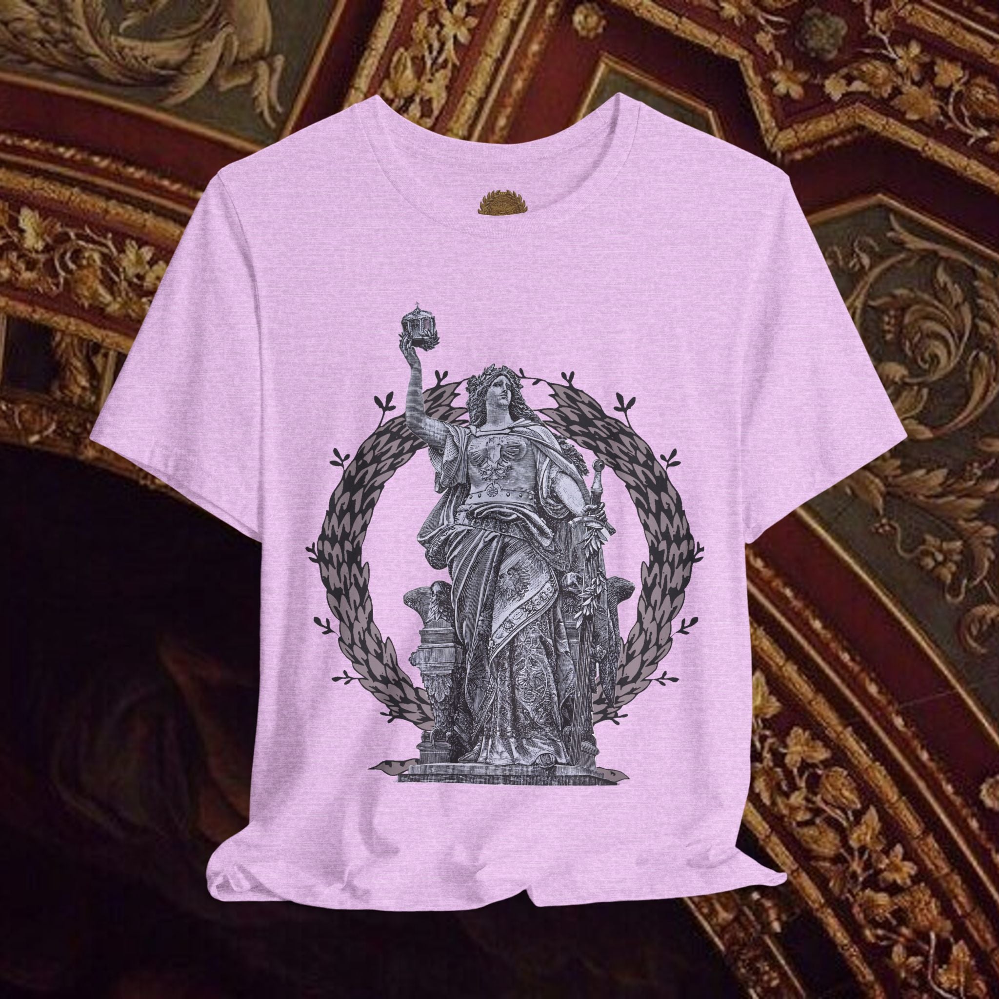 Goddess Victory Neo-Classical Inspired Graphic T-Shirt