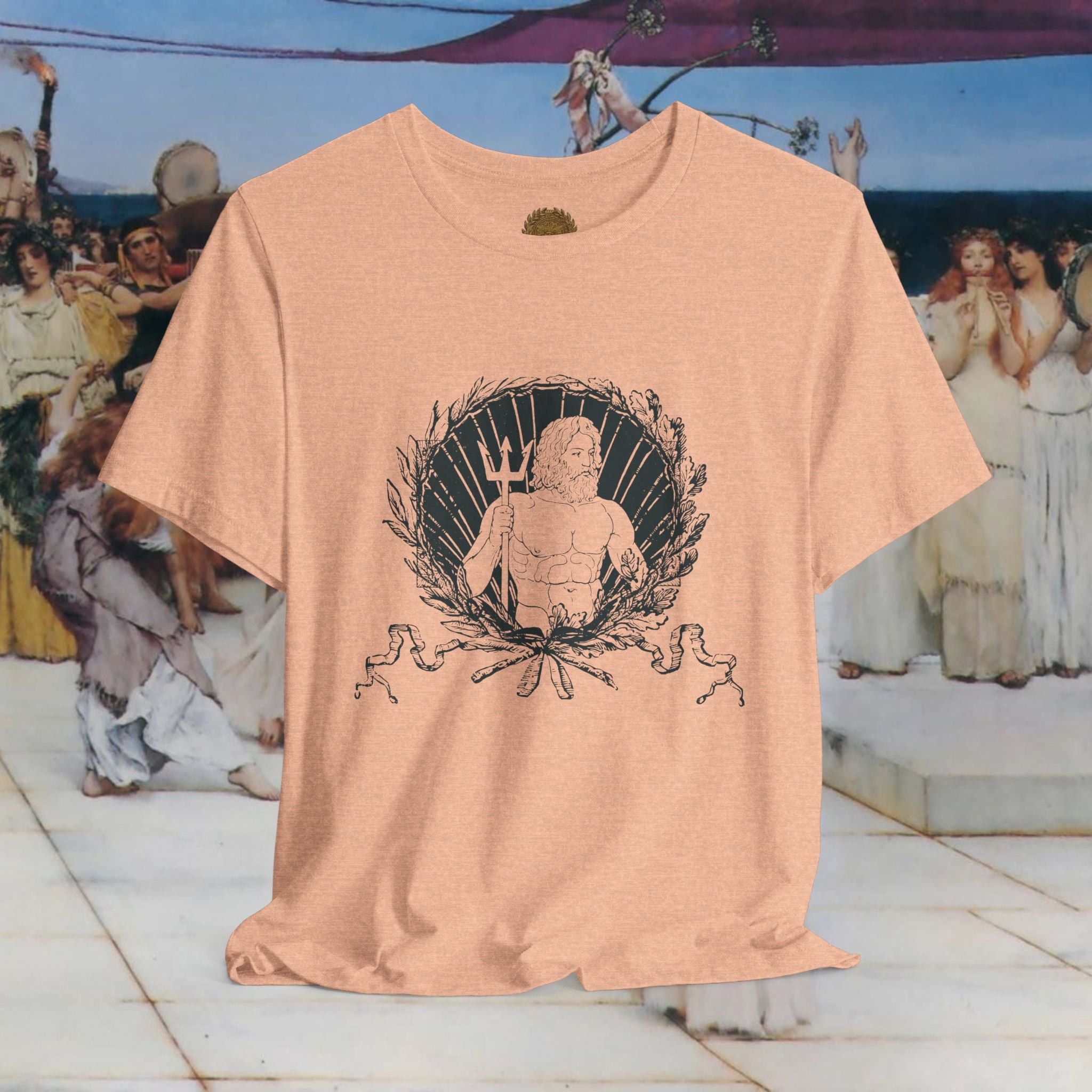 Neptune's Domain Roman Sea God T-Shirt