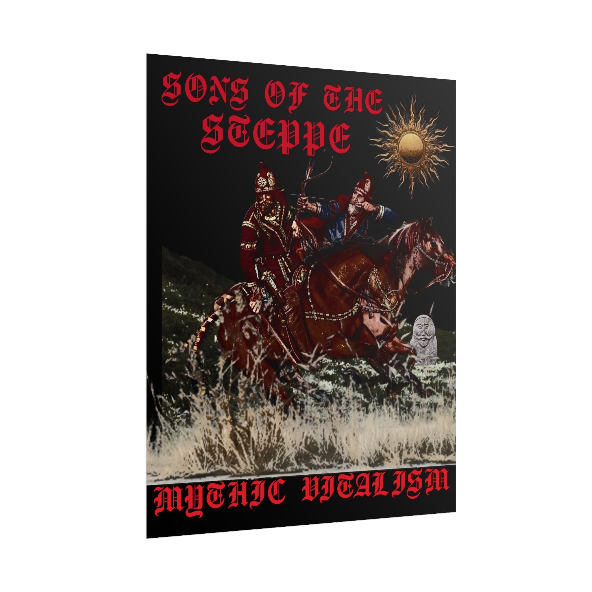 Sons of the Steppe Early Medieval Ancient Rolled Posters