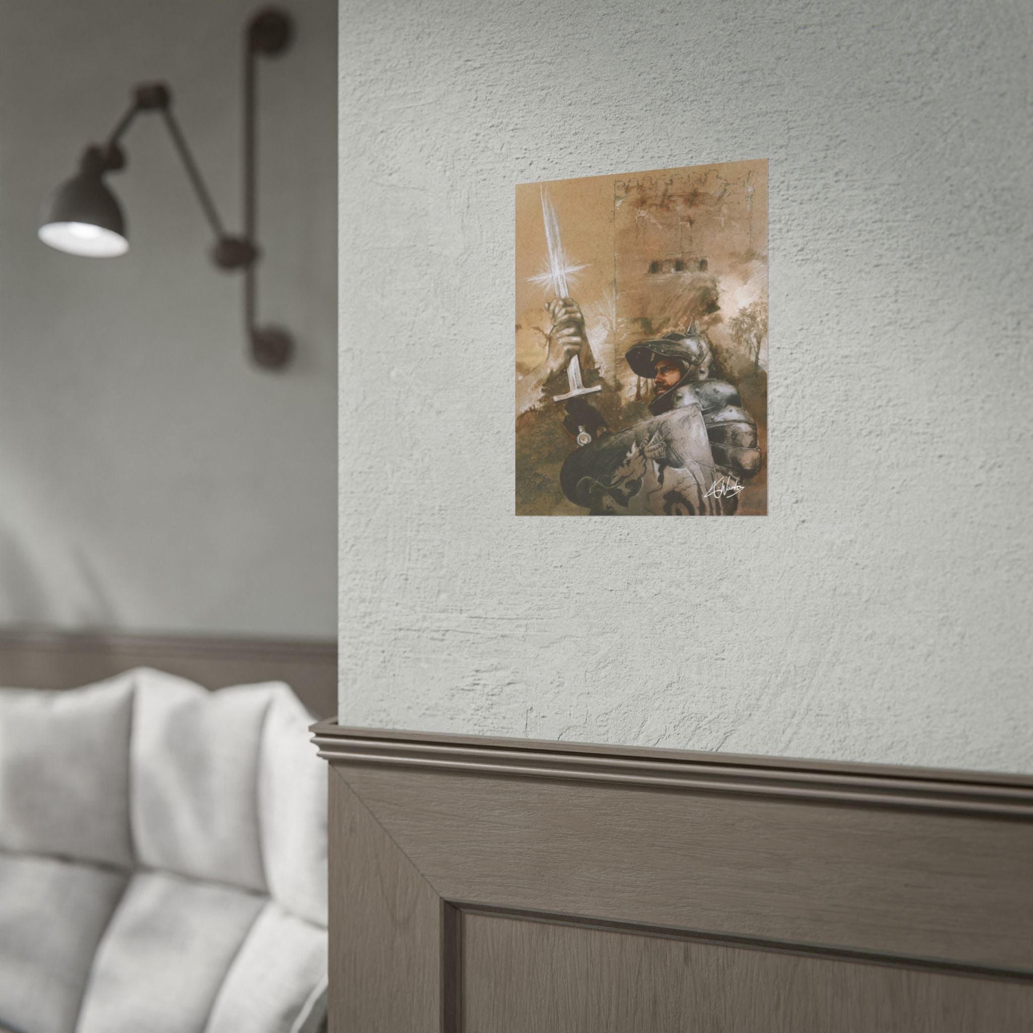 The King's Destiny Medieval Fantasy Print