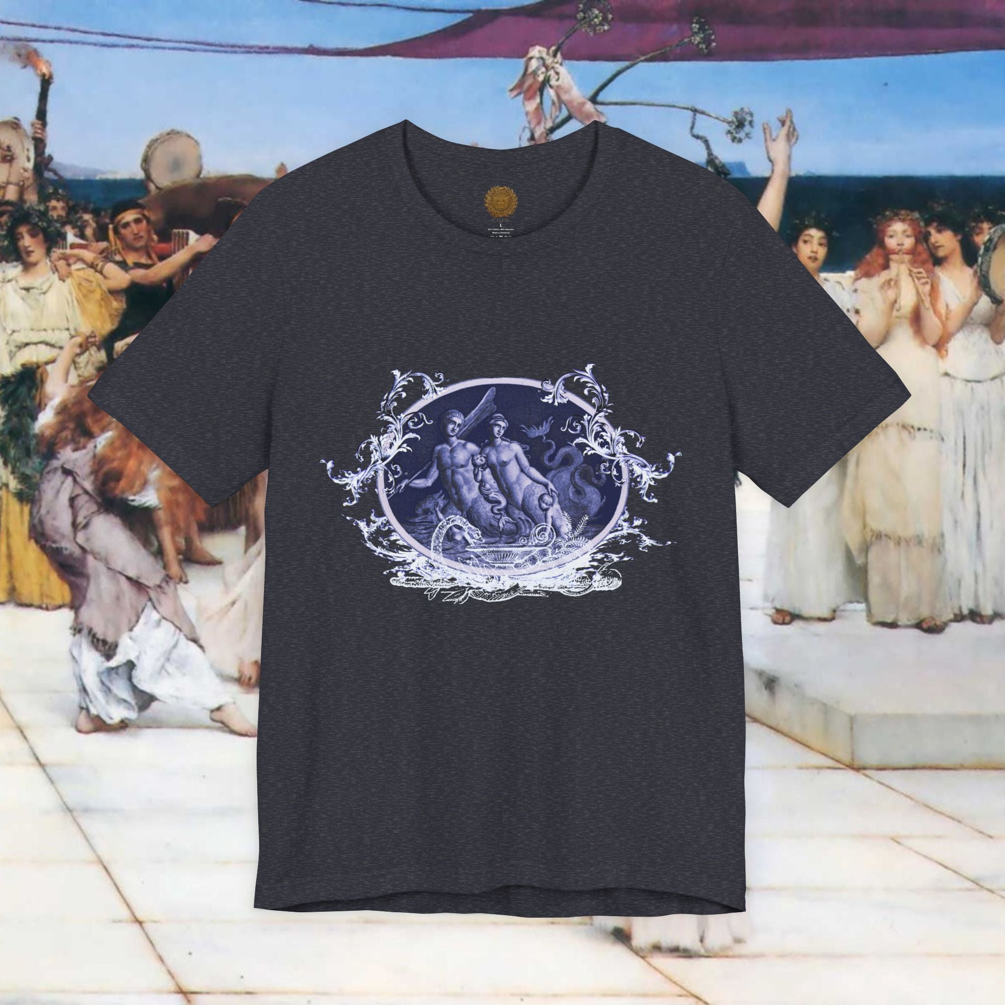 Dagon Graphic T-Shirt – Ancient Fish God of Mesopotamian Mythology | Classical History Gift