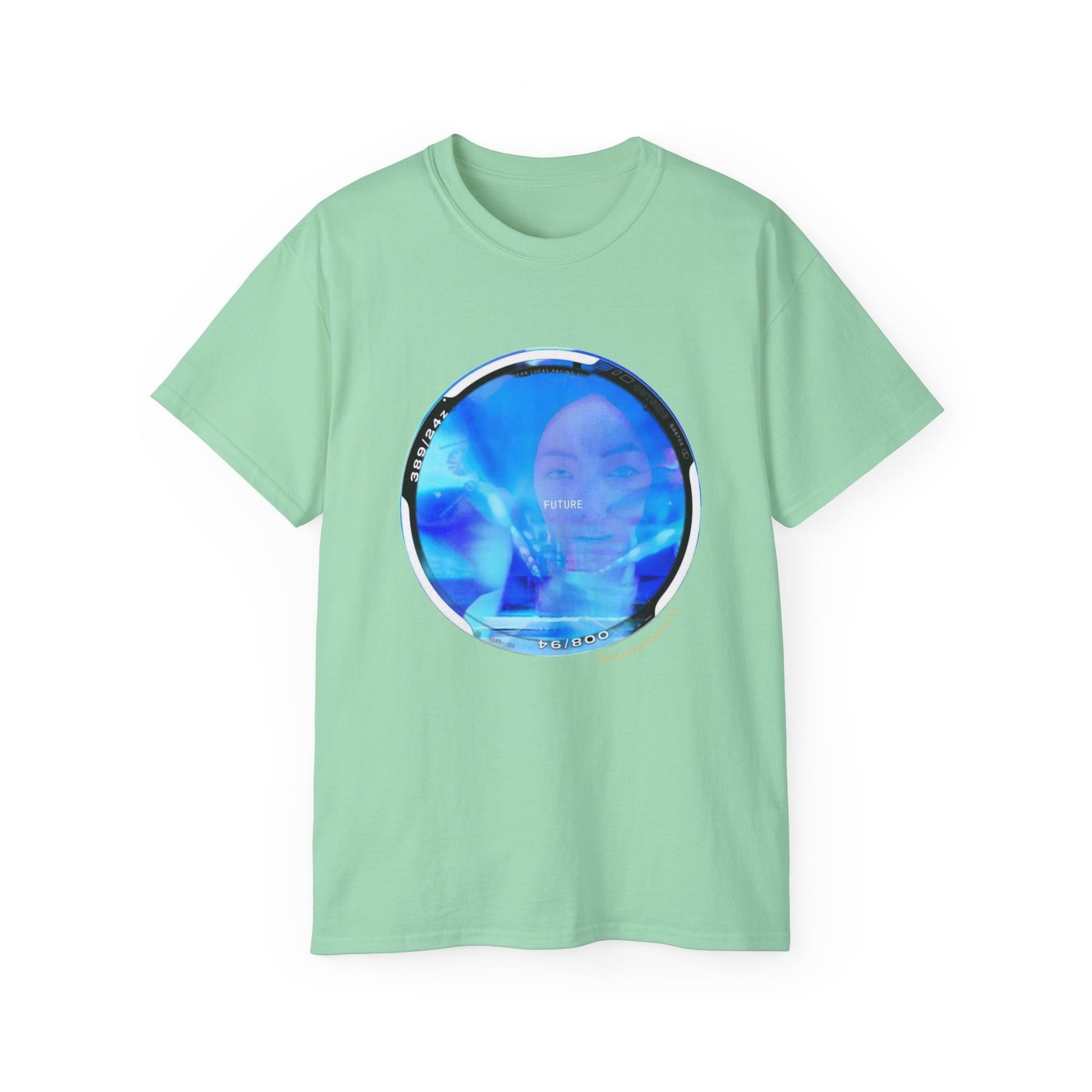 The Future That Never Was Graphic Cyber Y2k T shirt