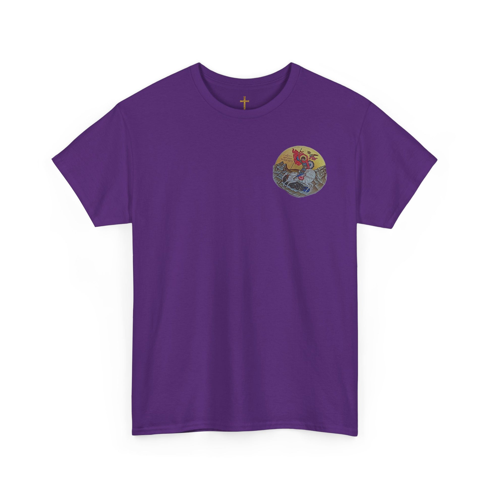 George the Dragon Slayer Graphic T-Shirt, Unisex Heavy Cotton Shirt