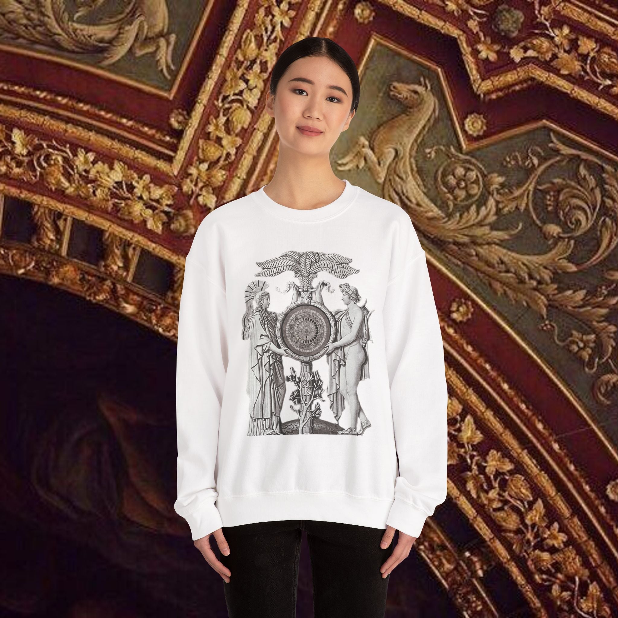 Astrological Vision Sweatshirt - Esoteric Mystical Graphic Shirt