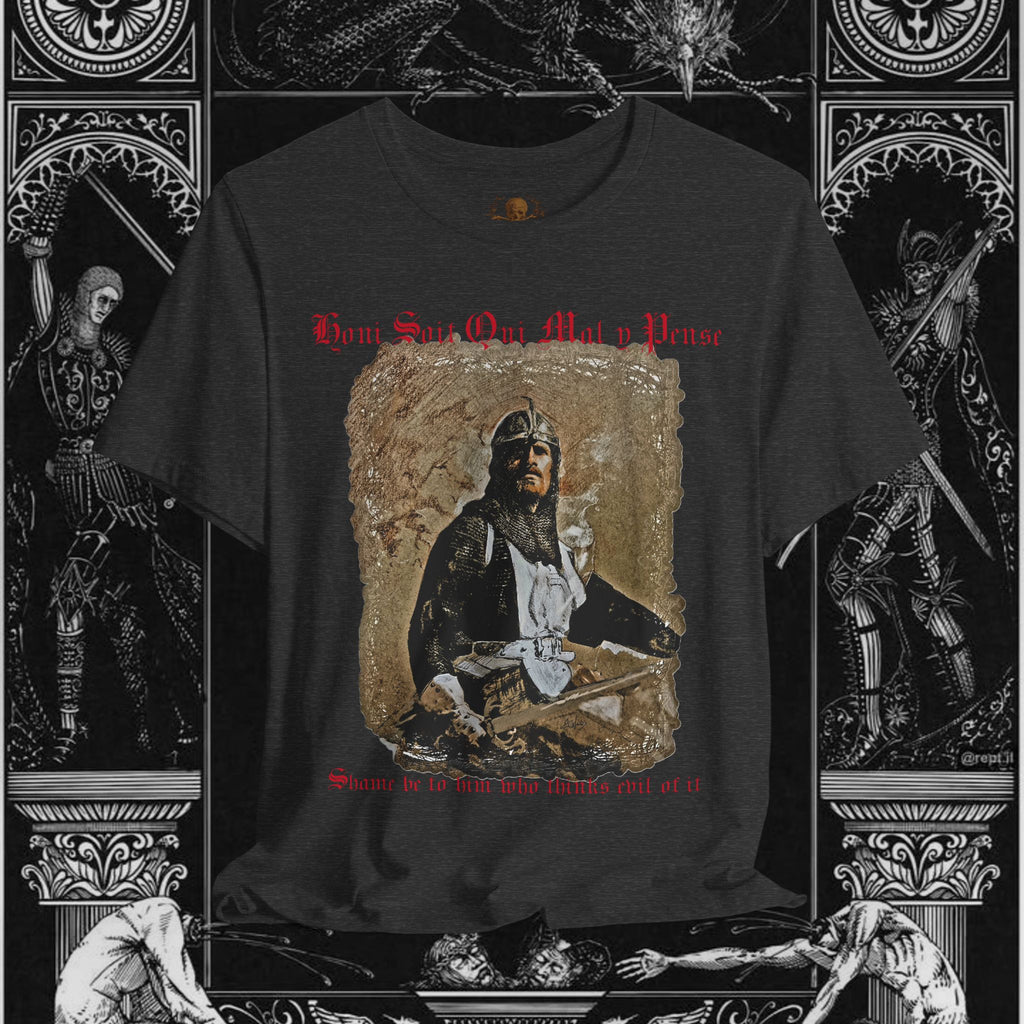 The Knight's Rest Medieval Fantasy Graphic T Shirt