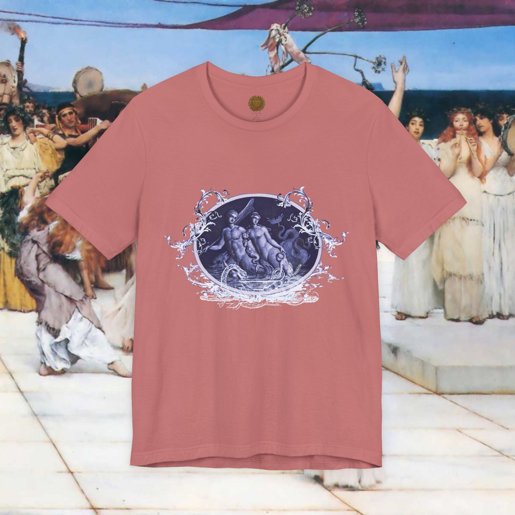 Dagon Graphic T-Shirt – Ancient Fish God of Mesopotamian Mythology | Classical History Gift