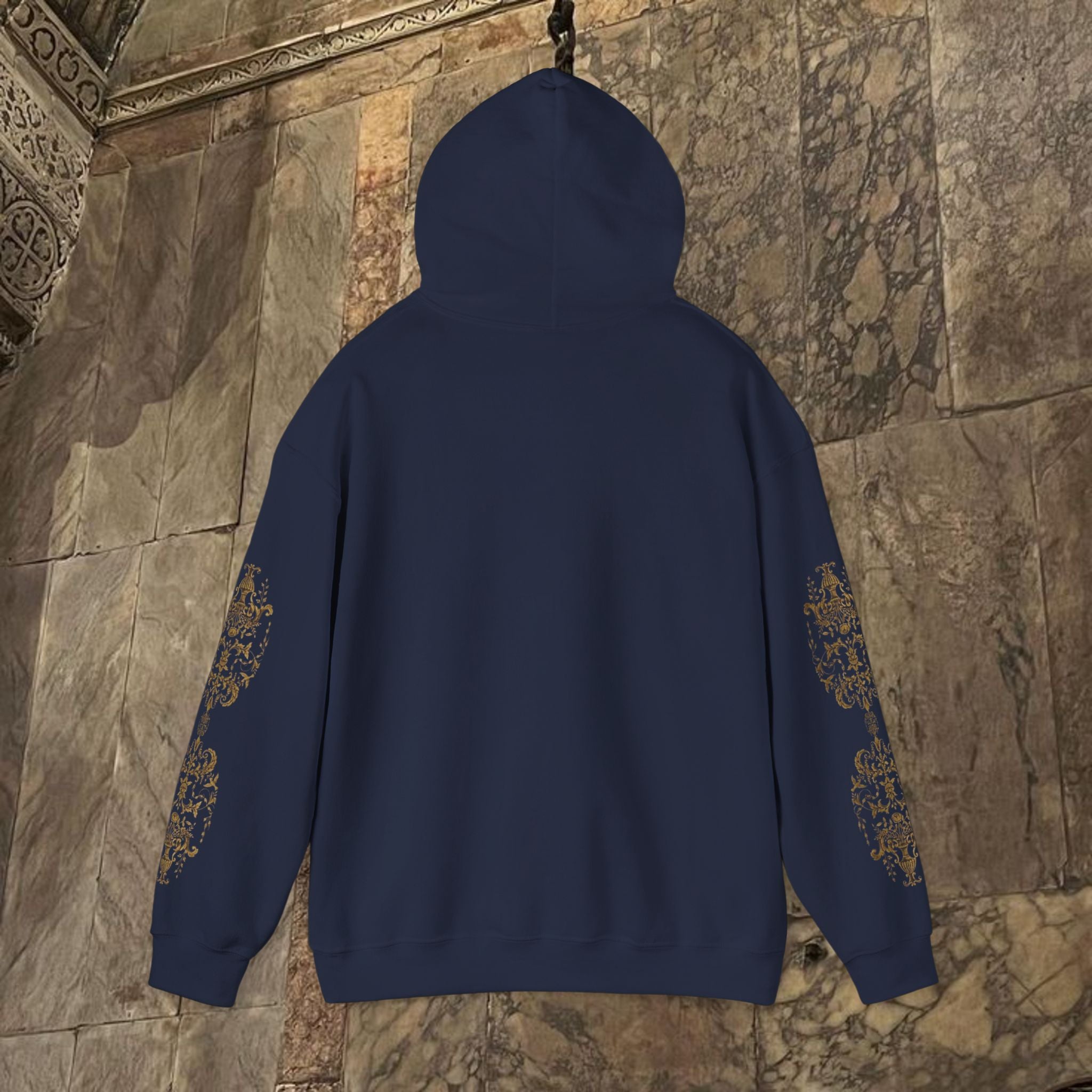 Byzantine Art Hoodie - Mother and Child Design