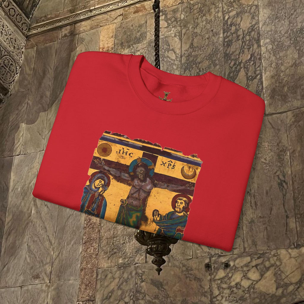 Byzantine art Sweatshirt iconographic desgin