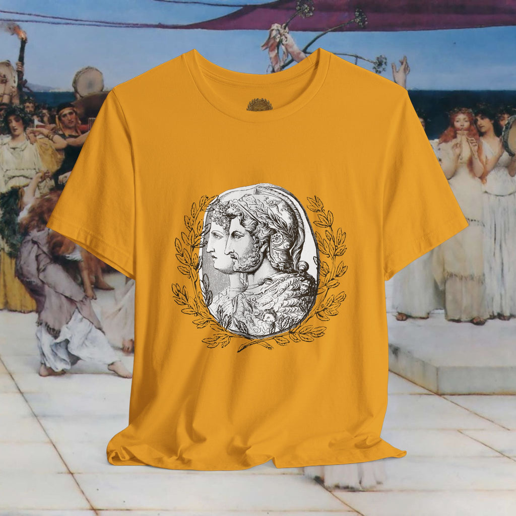 Roman Warrior's Spirit Plumed Helmet Cameo T-Shirt