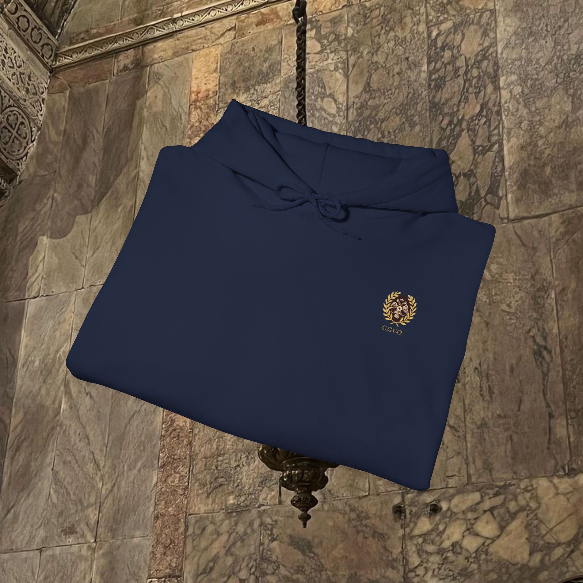 The Last Great Emperor Byzantine Inspired Graphic Hoodie Back Version