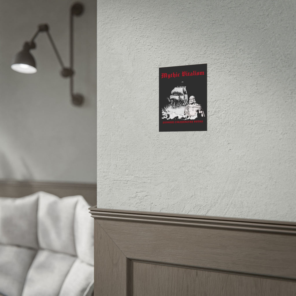 Mythical Vitalism, Sanguis Christianus Vetus Adventure and Exploration Inspired Rolled Posters