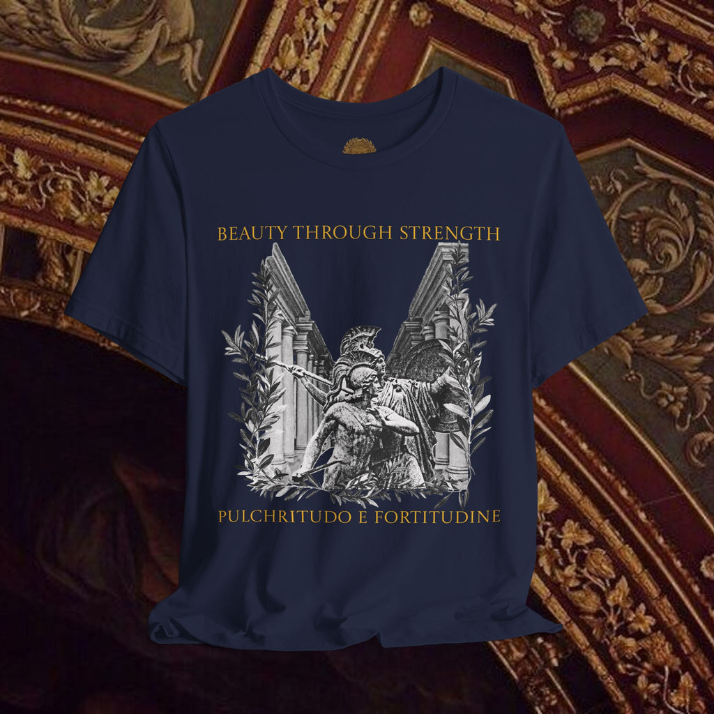The Goddess's Protection Classically-Inspired Cotton Graphic T Shirt