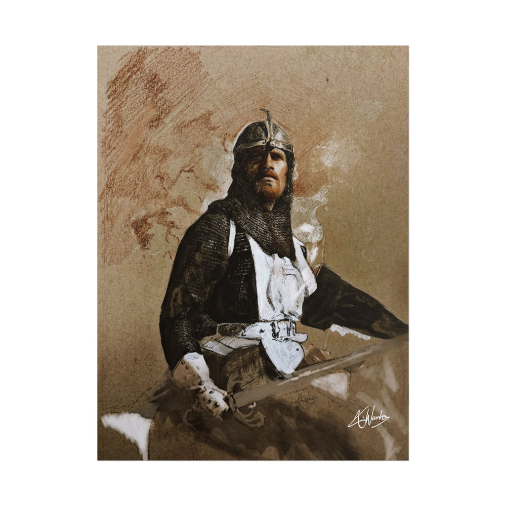 The Knight's Rest Medieval Fantasy Print