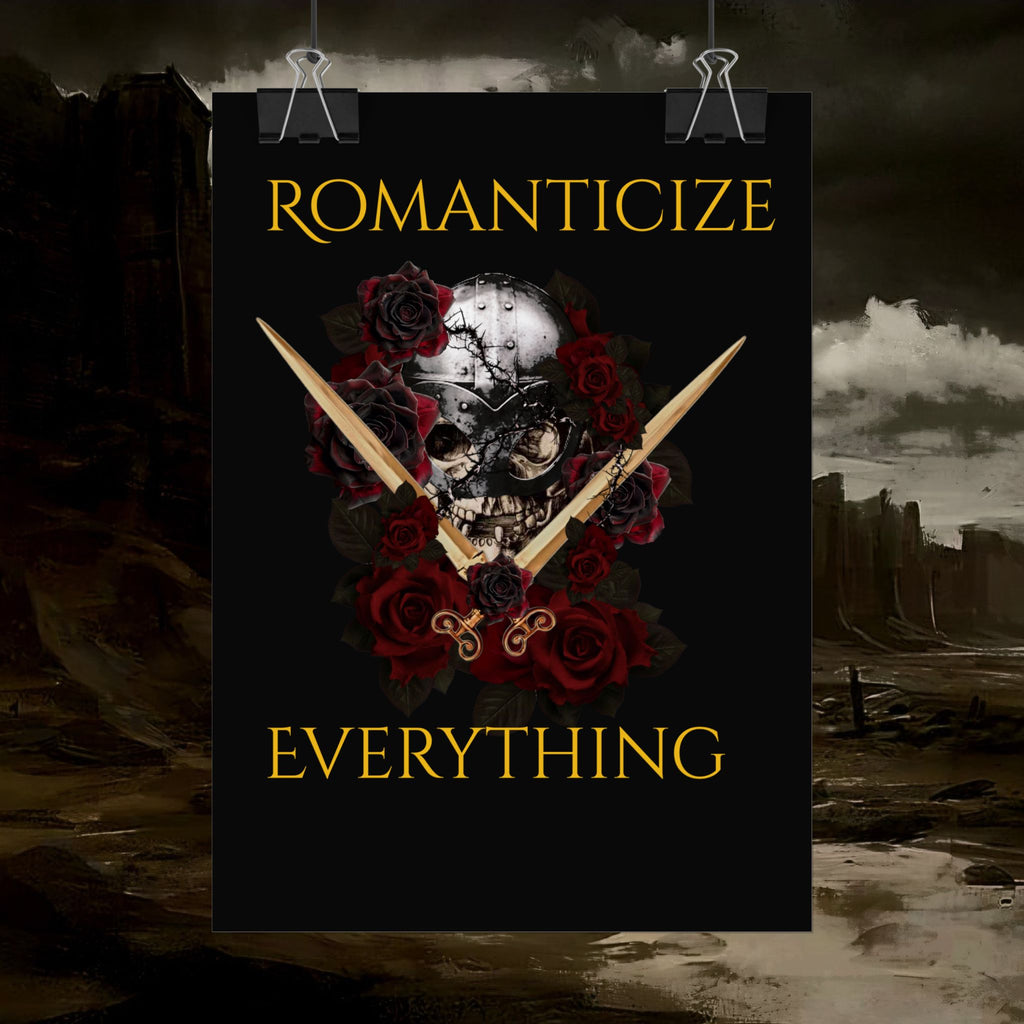 The Barbarian's Fate Early Medieval Fantasy Saxon themed Rolled Posters