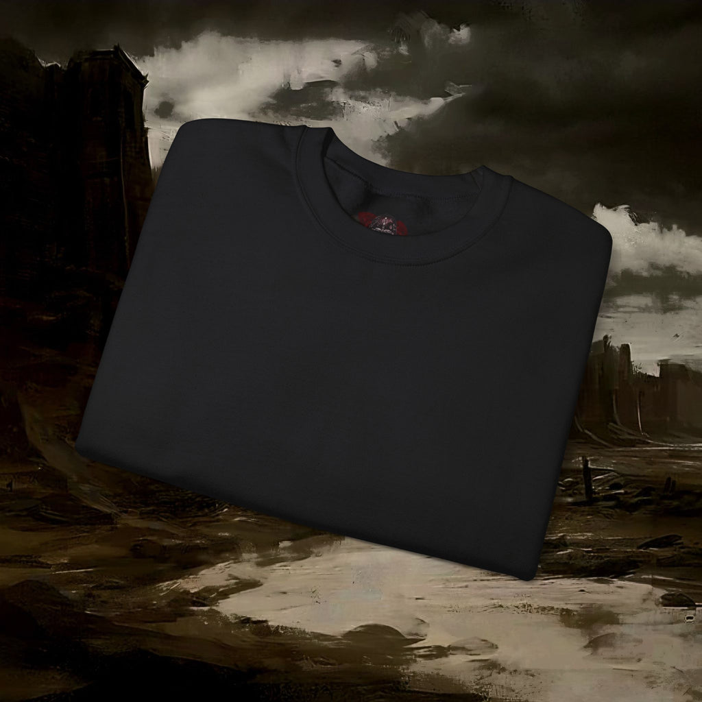 The Barbarian's Mirror Fantasy Medieval Inspired Unisex Sweatshirt Back Version