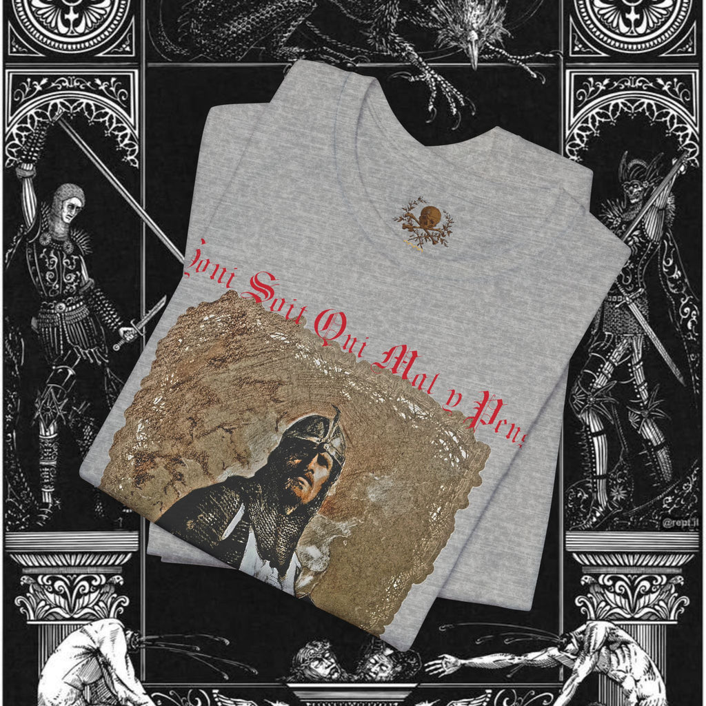 The Knight's Rest Medieval Fantasy Graphic T Shirt