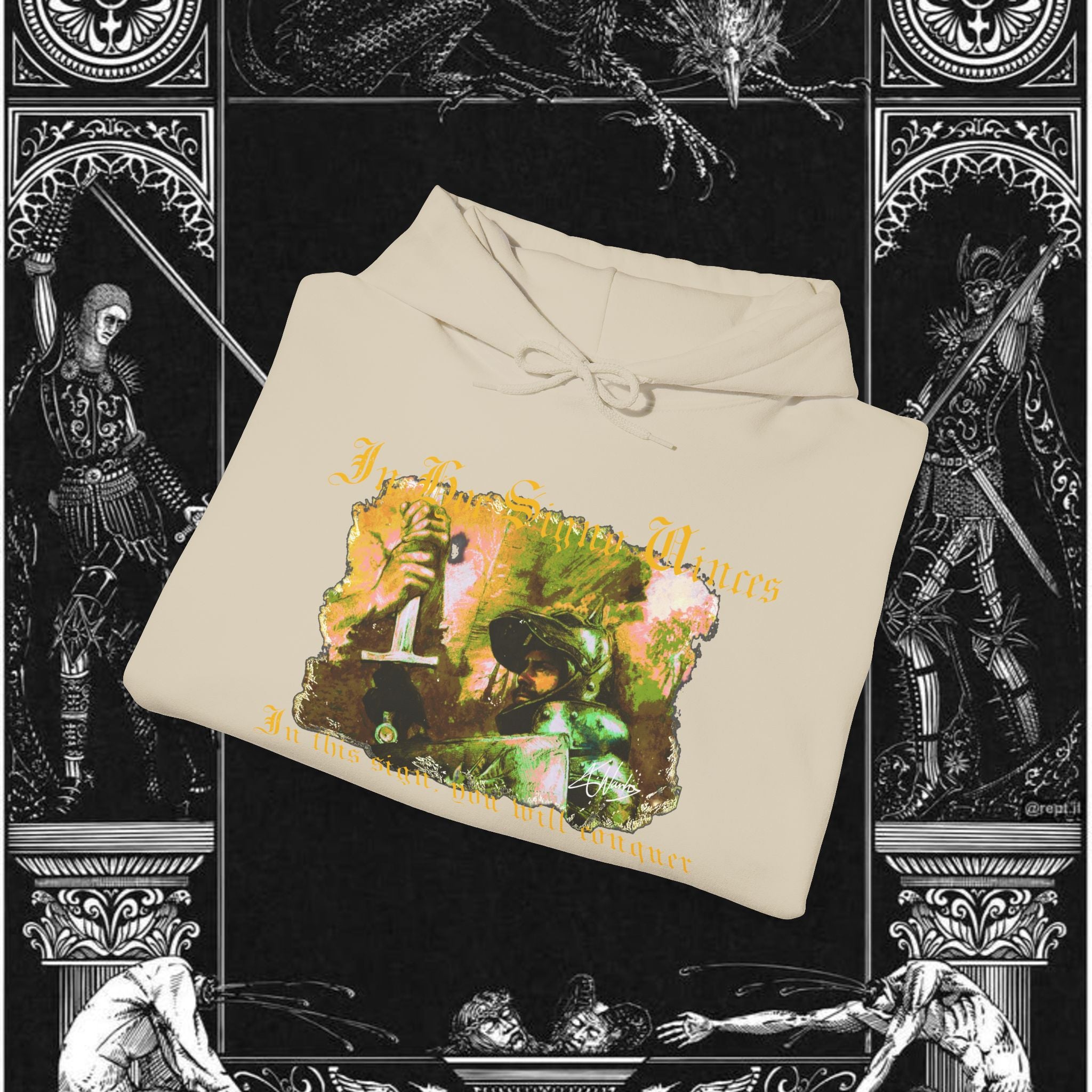 The King's Destiny Medieval Fantasy Graphic Hoodie