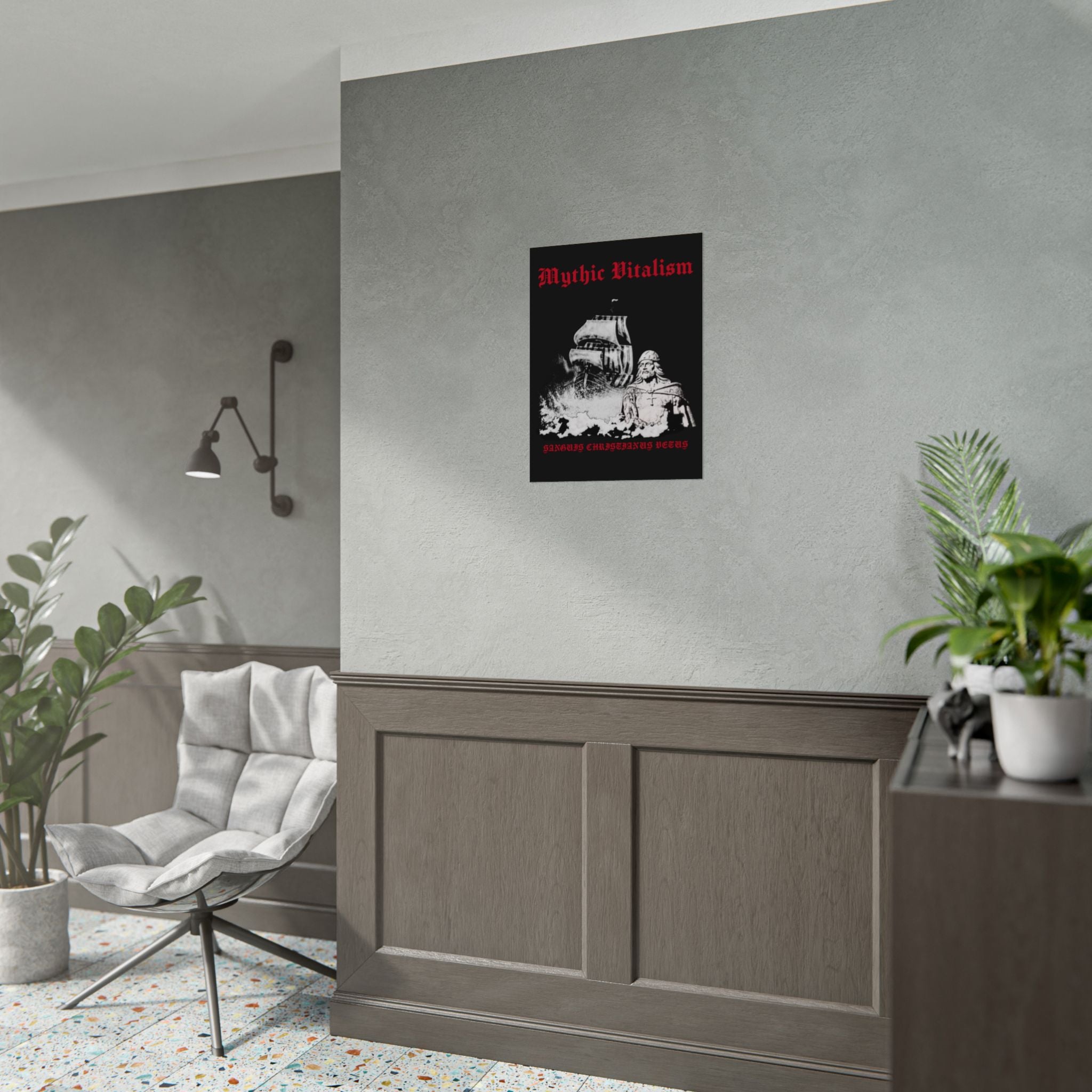 Mythical Vitalism, Sanguis Christianus Vetus Adventure and Exploration Inspired Rolled Posters