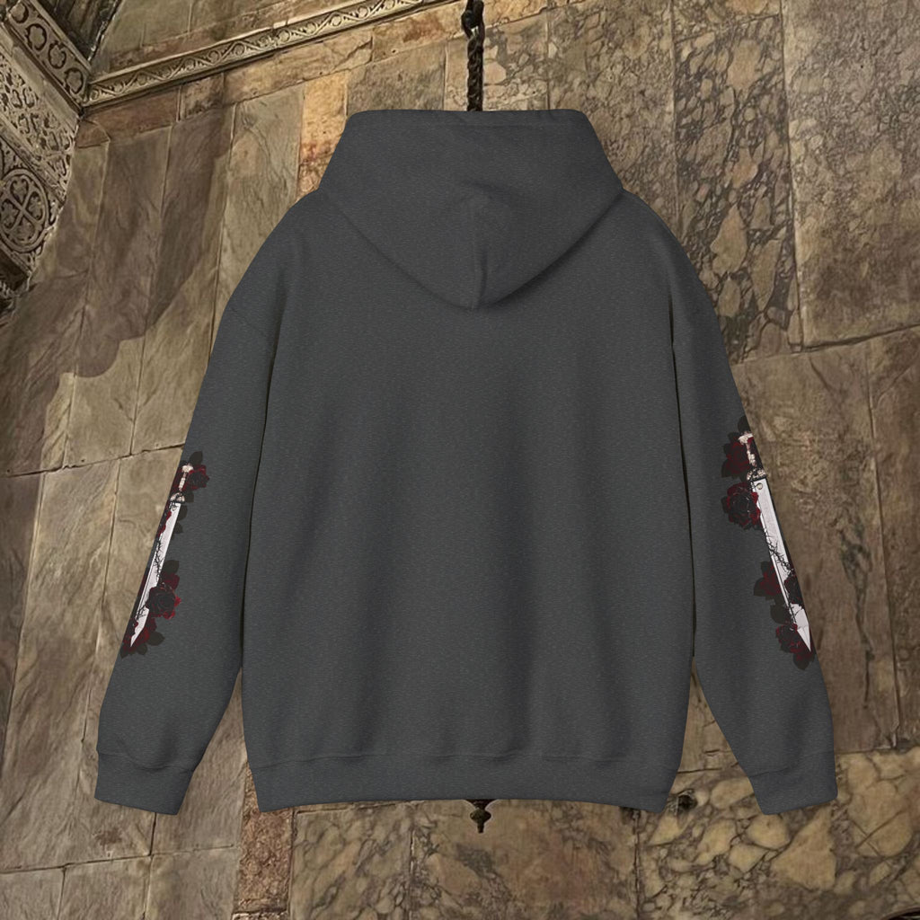 The Last Great Emperor Byzantine Inspired Graphic Hoodie Front Version