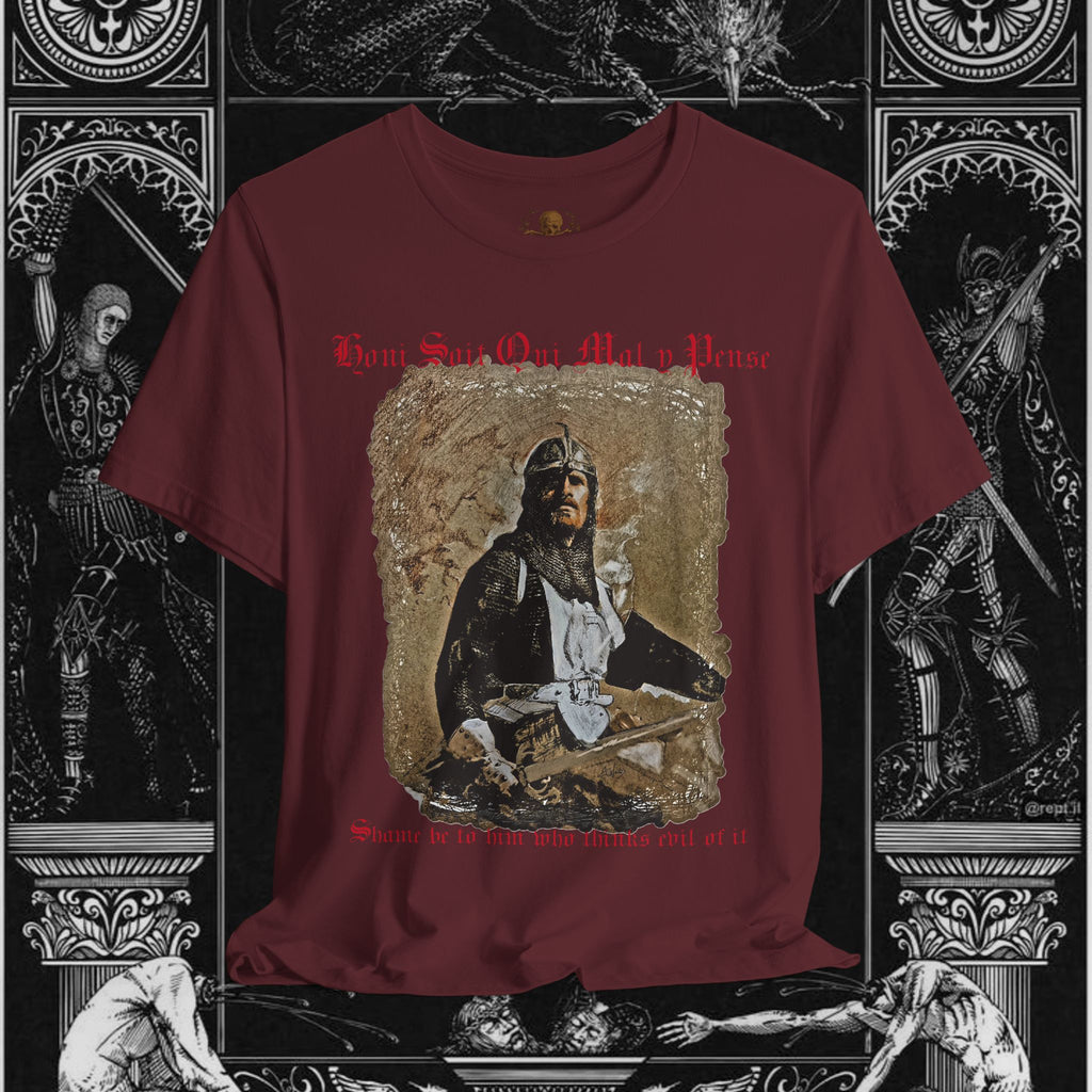 The Knight's Rest Medieval Fantasy Graphic T Shirt