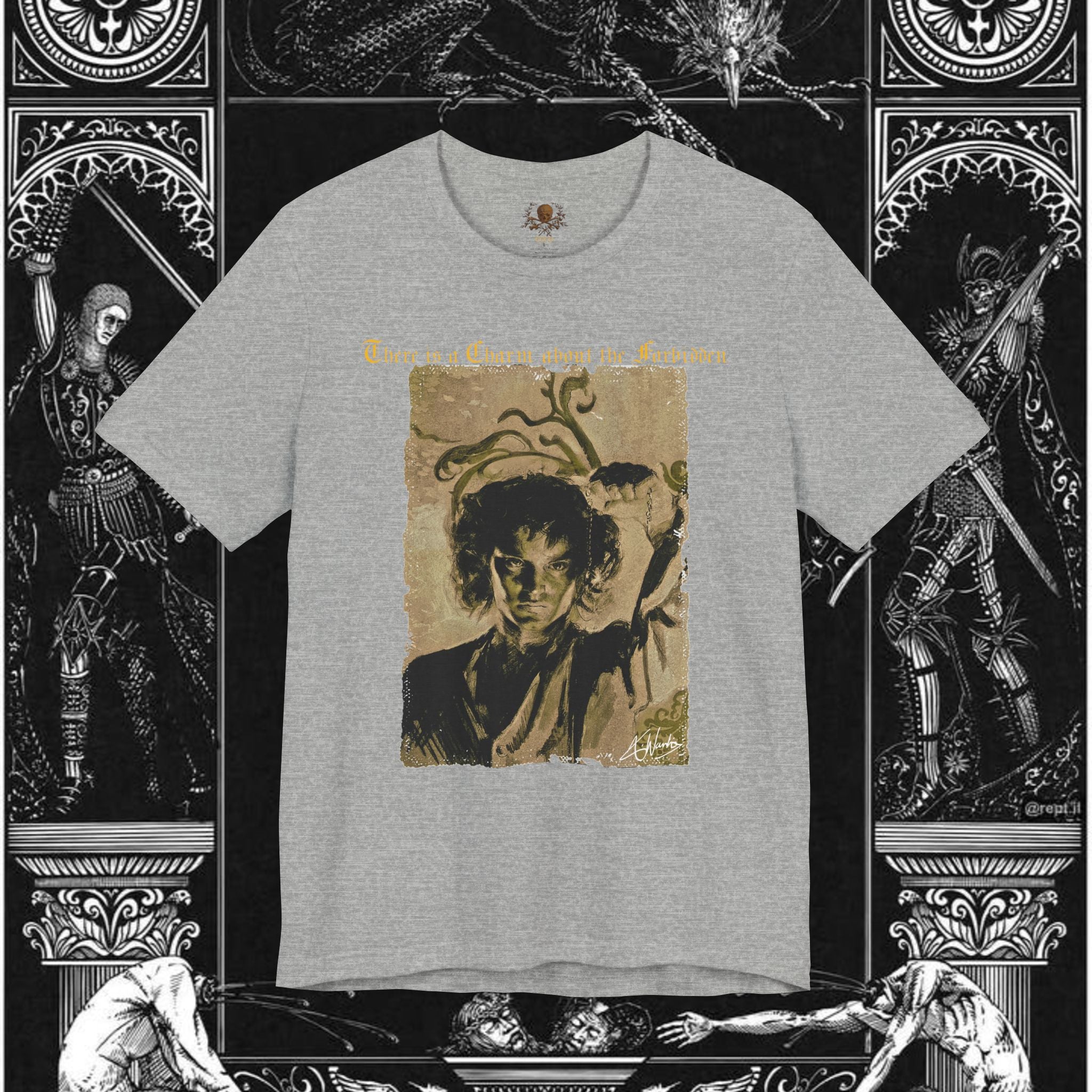 The Last Temptation Medieval Fantasy Graphic Shirt