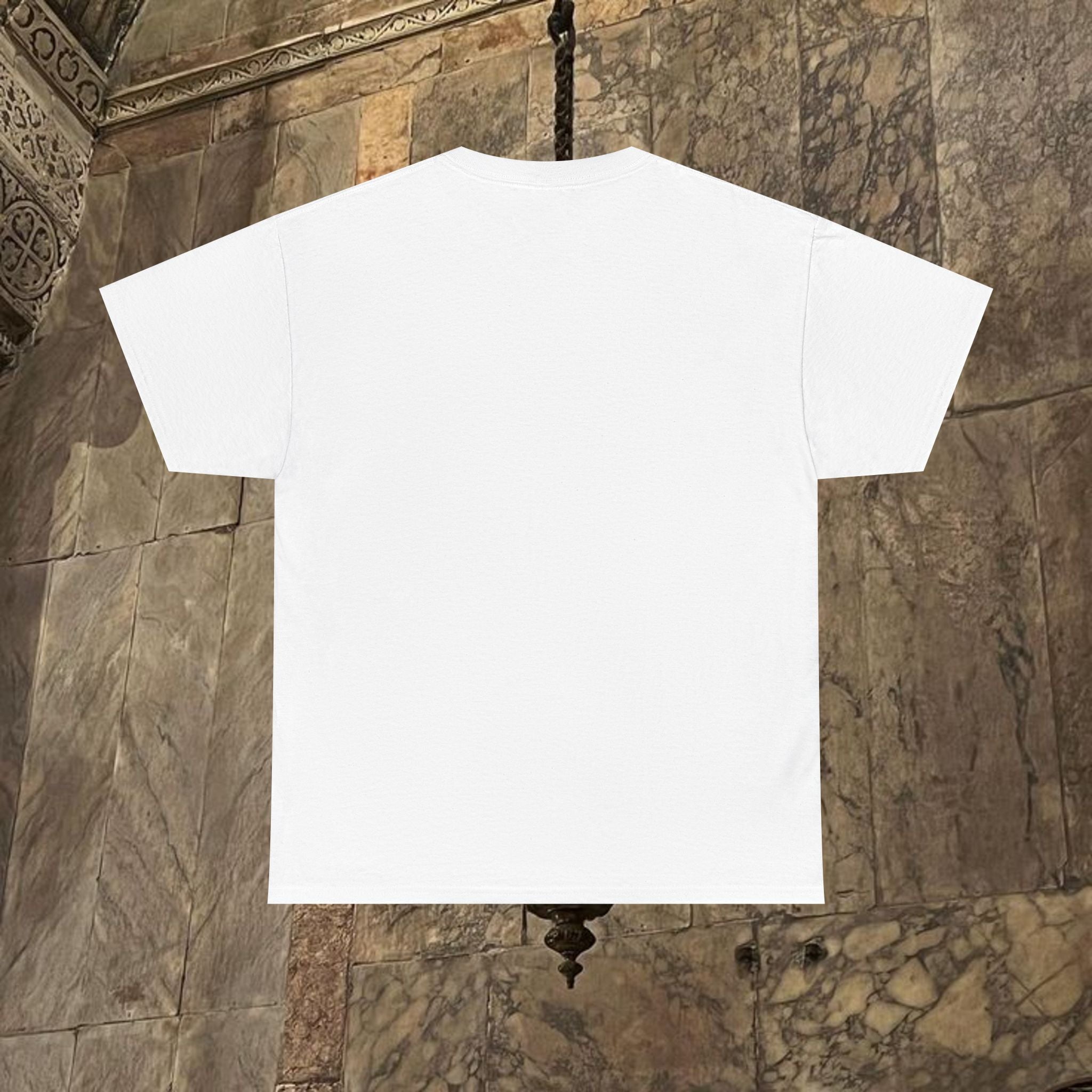 Byzantine Manuscript Art T-Shirt - Sacred Divine Icon