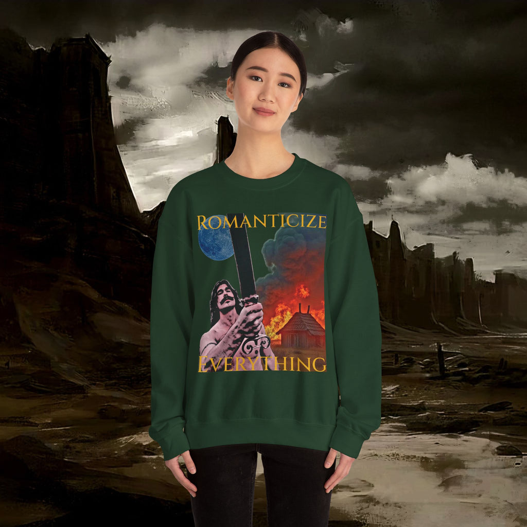 The Barbarian's Mirror, Unisex Crewneck Graphic Sweatshirt