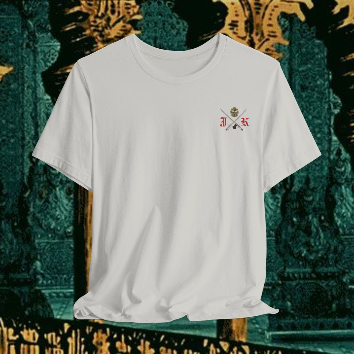 Mythic Vitalism, Sanguis Christianus Vetus Exploration and Adventure Inspired Graphic T Shirt Back Version