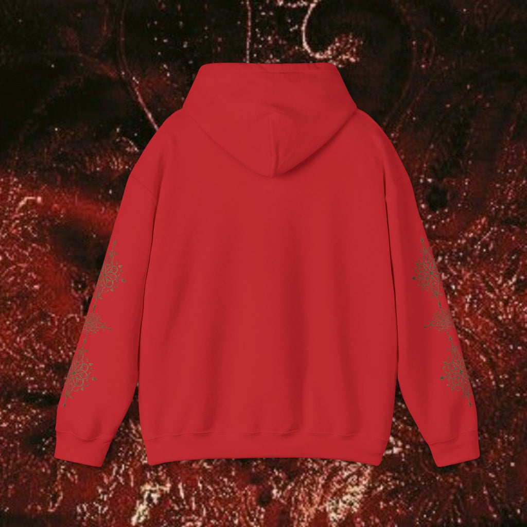 Warrior's Mythos Hooded Sweatshirt, Cozy Classically-Inspired Hoodie