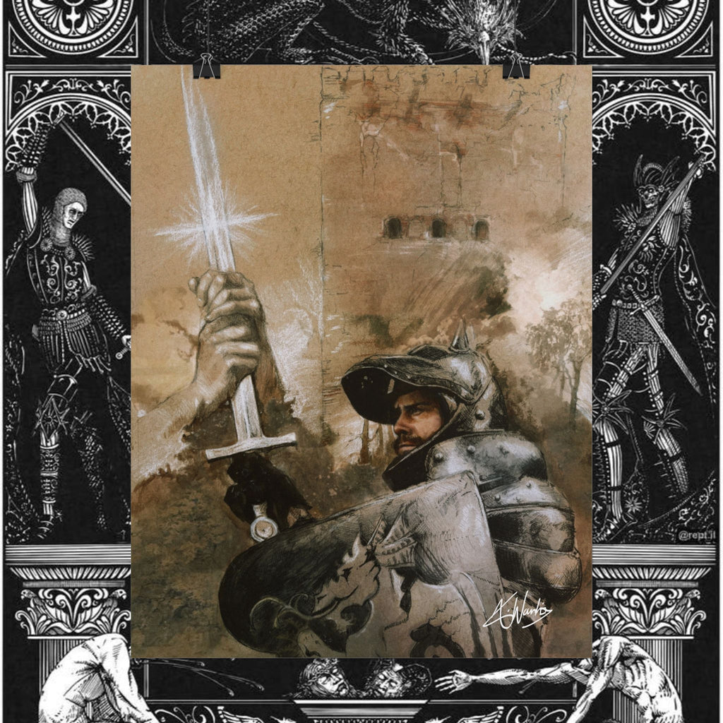The King's Destiny Medieval Fantasy Print