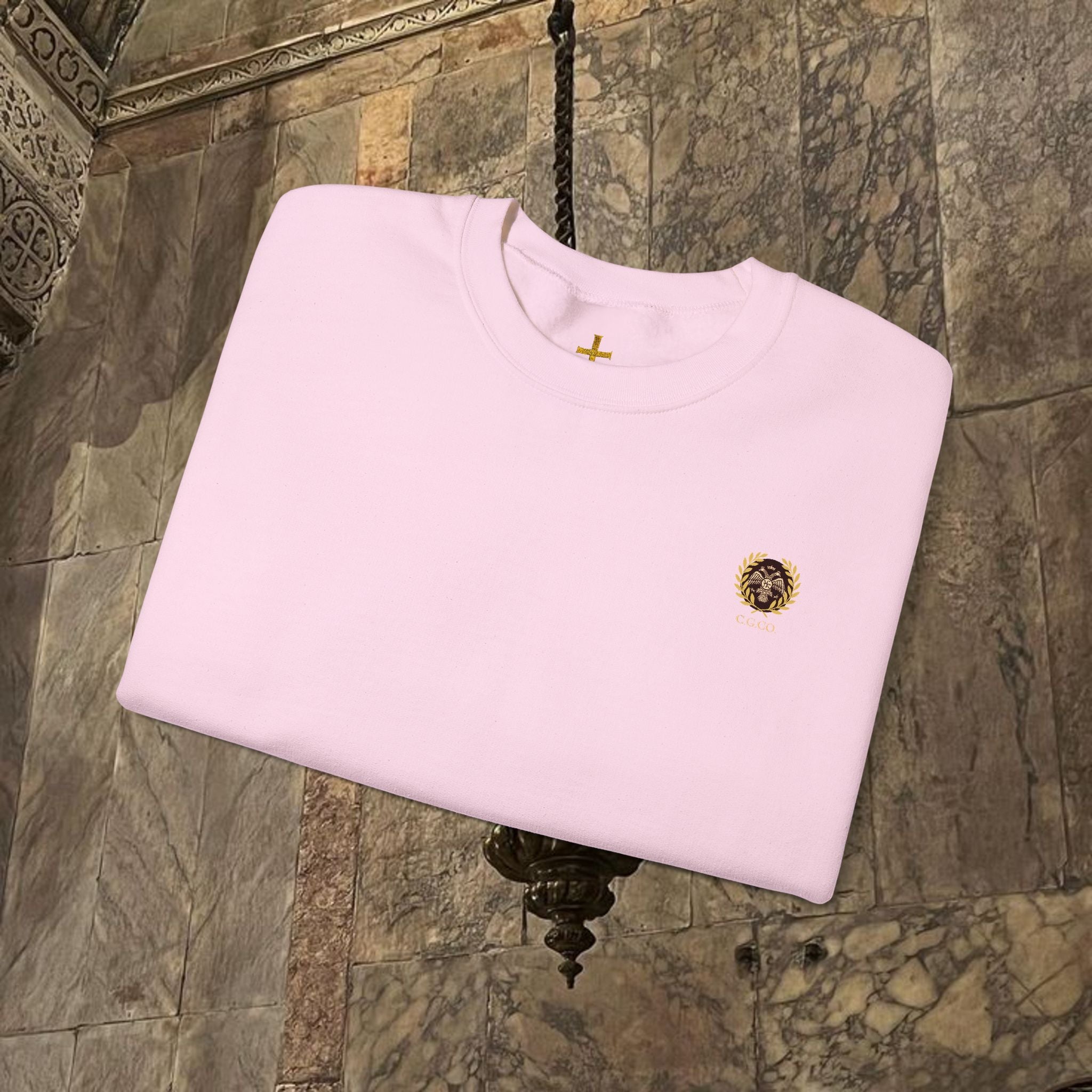 The Last Great Emperor Byzantine Inspired Crewneck Sweatshirt Back Version