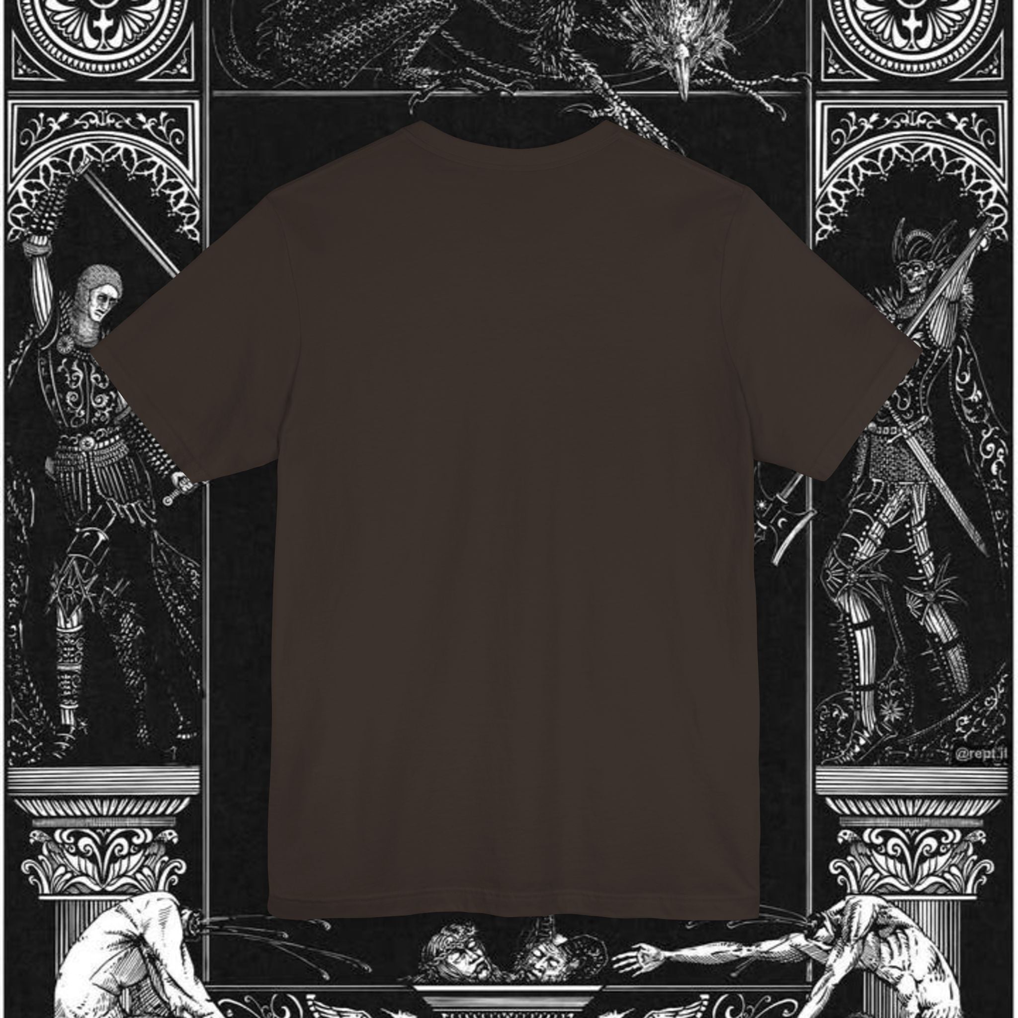 The Samurai's Vengeance Medieval Fantasy Graphic Shirt